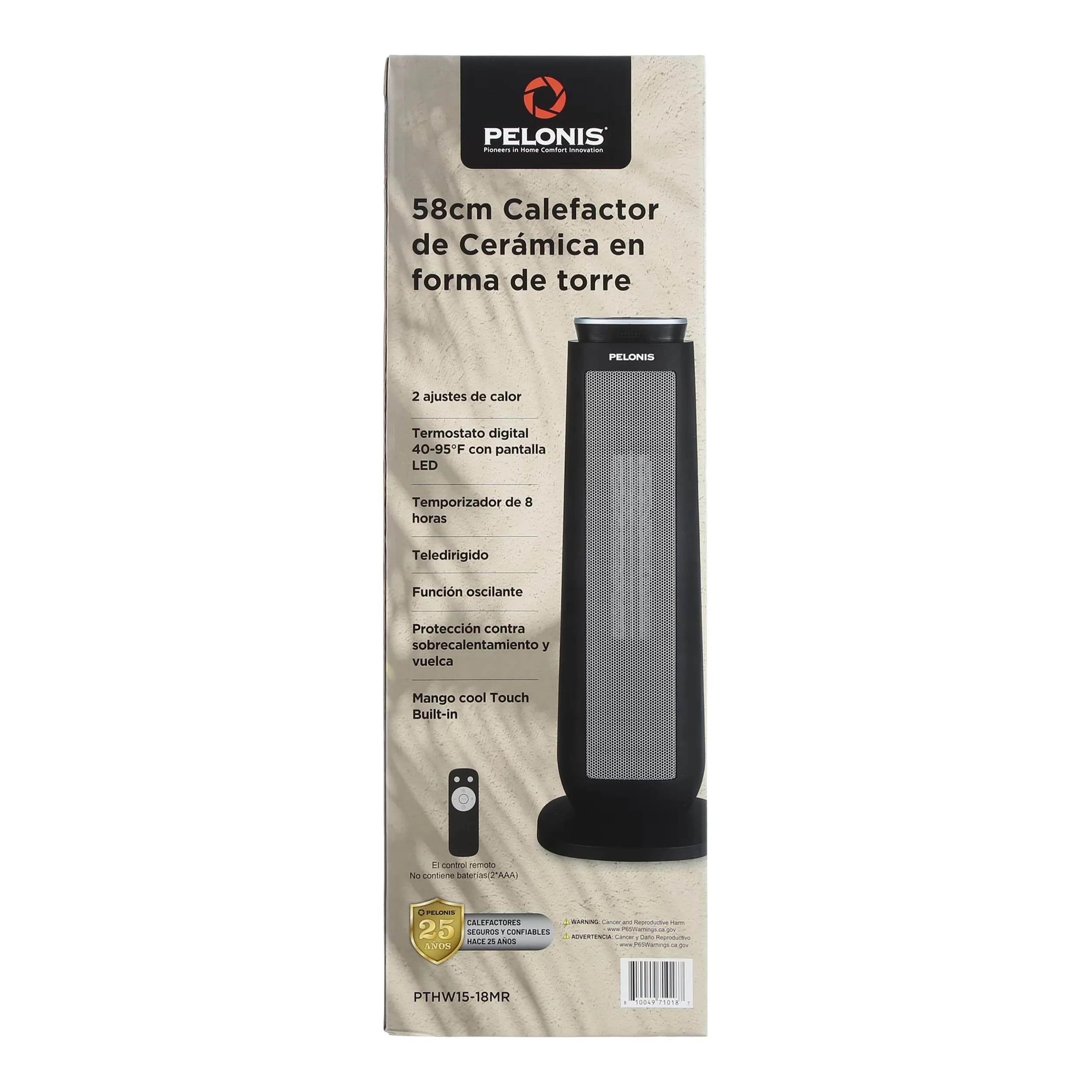 Reliable Portable And Electric Space Heater with Temperature Controlled, Adjustable - Black Model 21B303