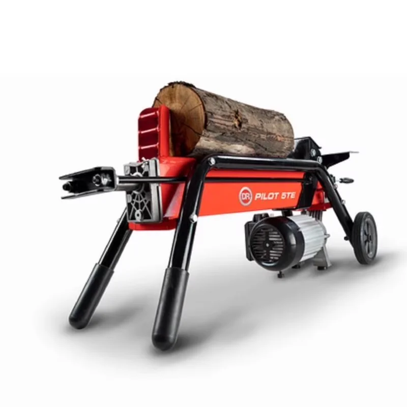 Logsplitter Professional with Wheeled, Power Pilot 6 Ton Electric Wood Splitter - Multicolor Model D530B2