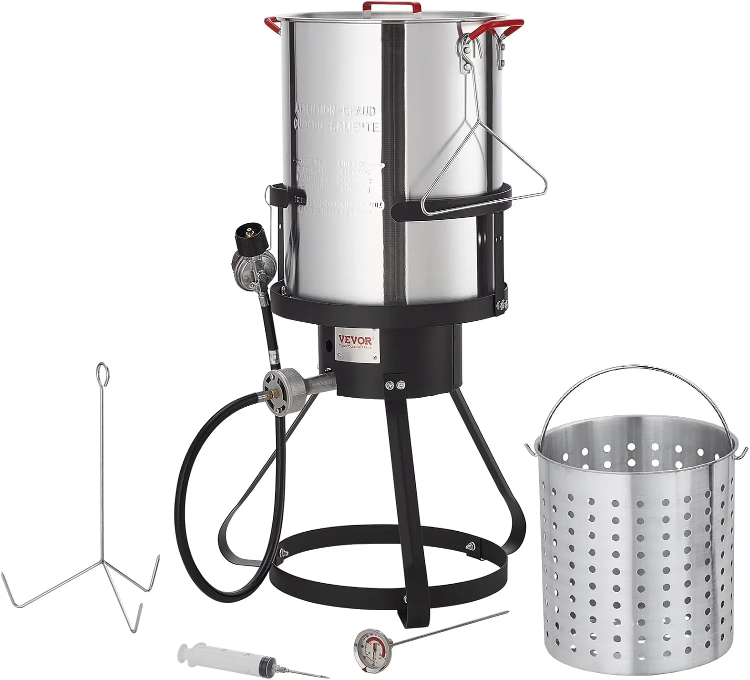 Outdoor Fryer Compact with 54000 BTU, 54000 BTU Propane Burner Bestseling - Spcc Model F23079