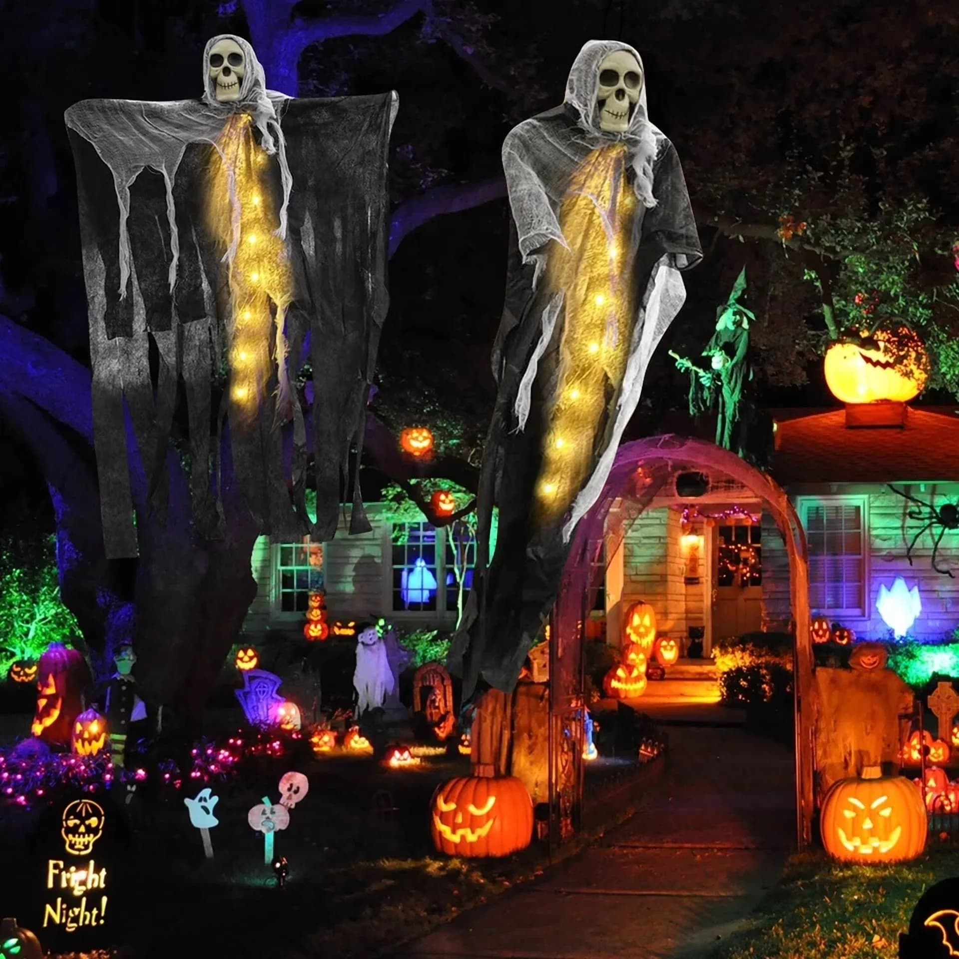 Durable Novelty Light - Multicolor Halloween - Universal Fit Model E79104