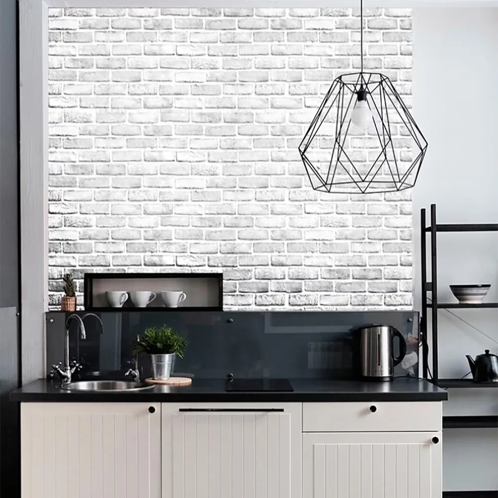 Professional Wallpaper Wall Decals Wall Covering with Removable - White Pvc Model 124141