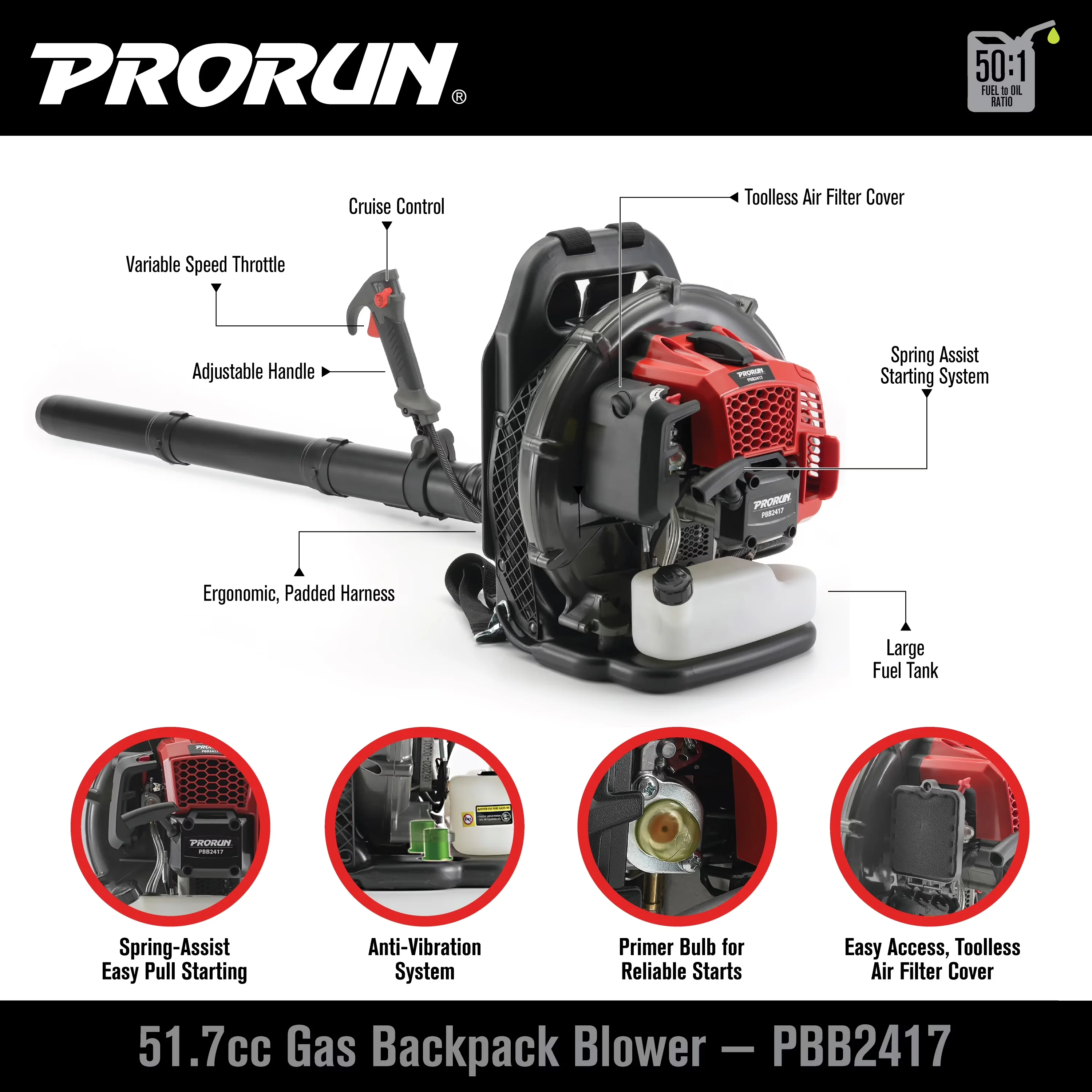 Leaf Blower Innovative - Powered for Daily Use Model F22210