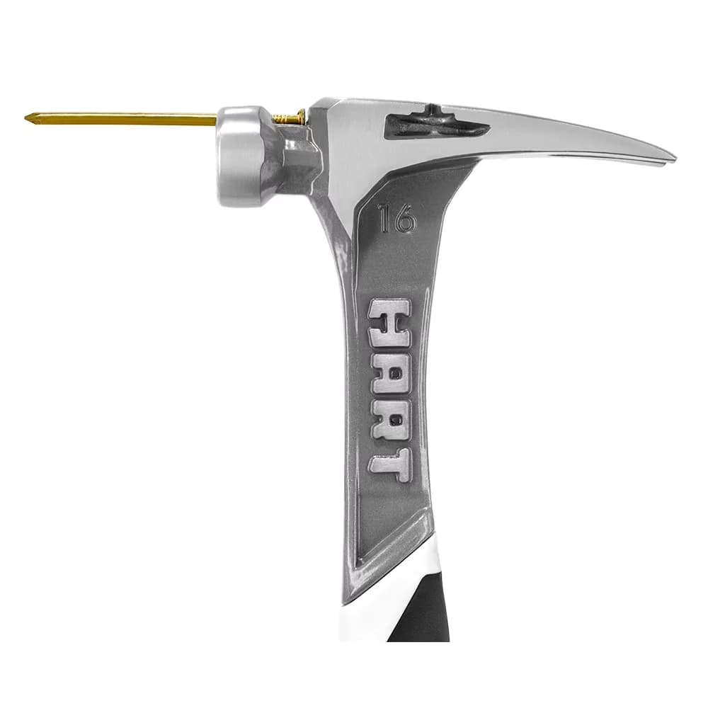 Hand Tool Set Essential with Full Head, Angled, 16-Ounce Steel Hammer - Steel, Tpr White Model 6446F9