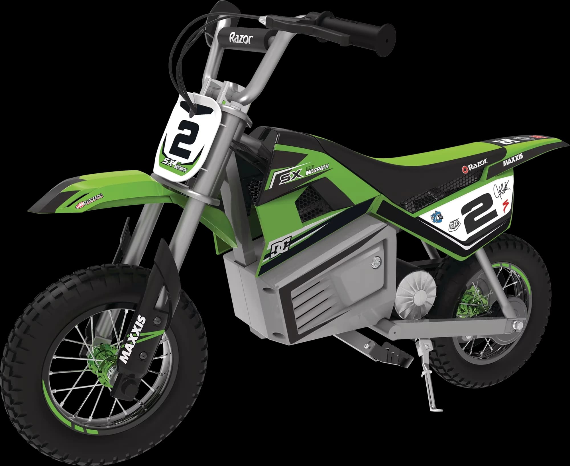 Efficient Electric Bike with Battery, 24V - Green SX350 - Commercial Quality Model 860E60