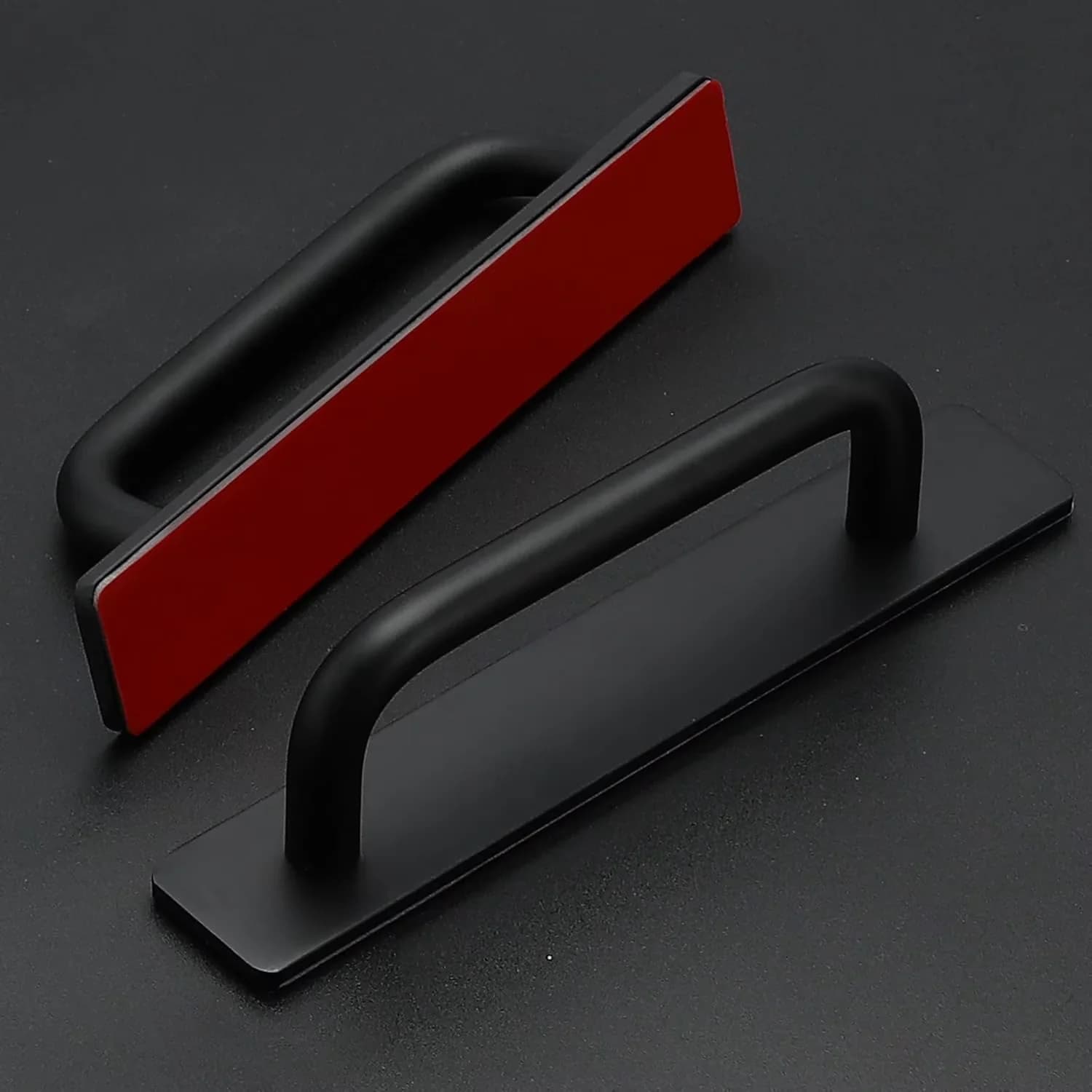 Efficient Kitchen Renovation with Self Stick - Zinc Alloy Black 2 Pack Model EE72AD