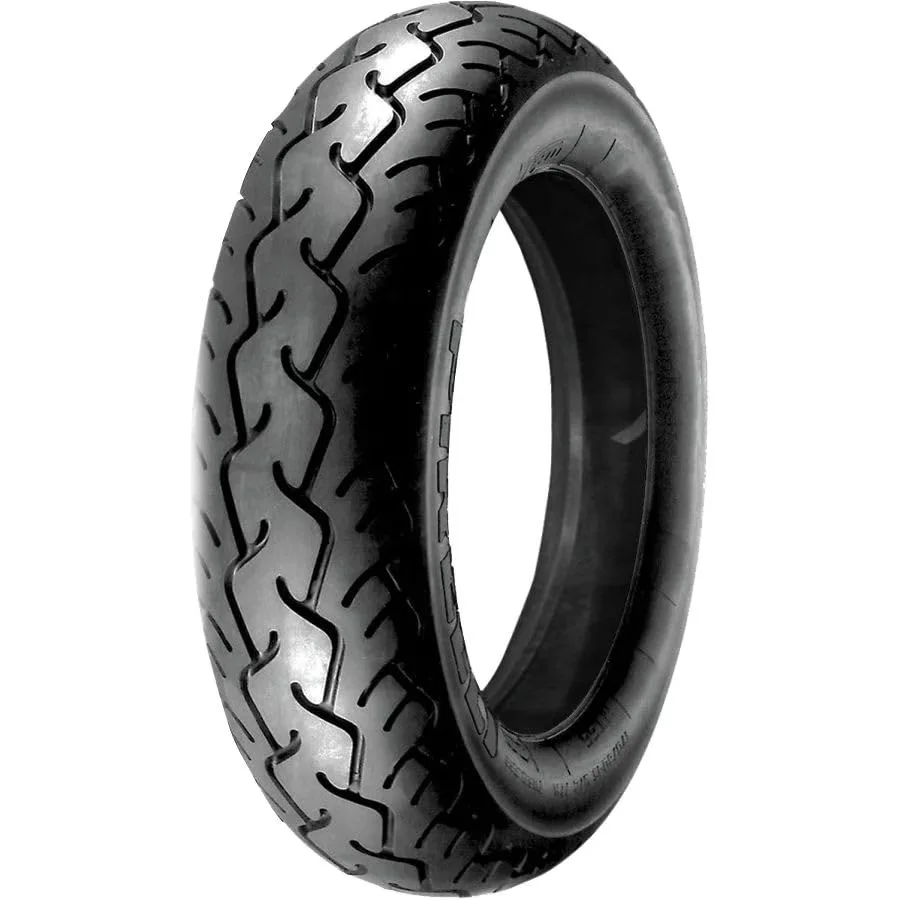 Sleek Motorcycle Tire - Black 90-15 - Rustic Charm Model B8F5FF