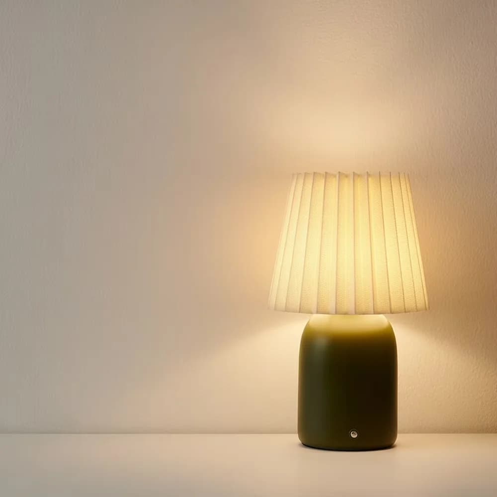 Professional Lamp with LED, Battery, Dimmable - Ceramic Green for Multiple Applications Model C64B79