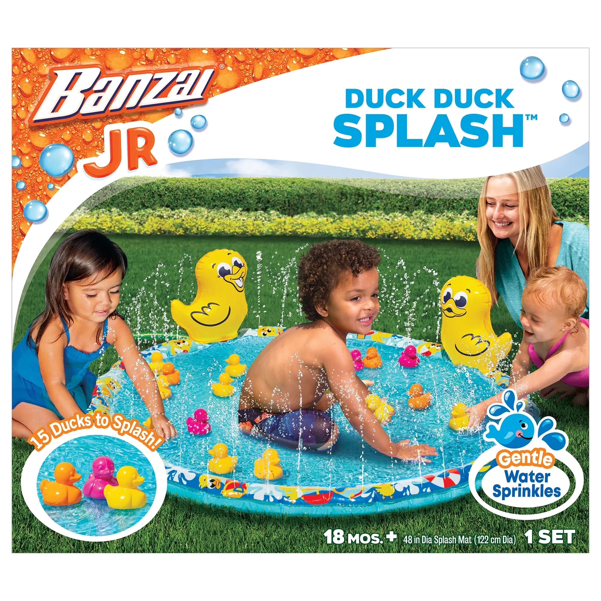 Stylish Inflatable Pool - Plastic 48 in for Multiple Applications Model AB17F0