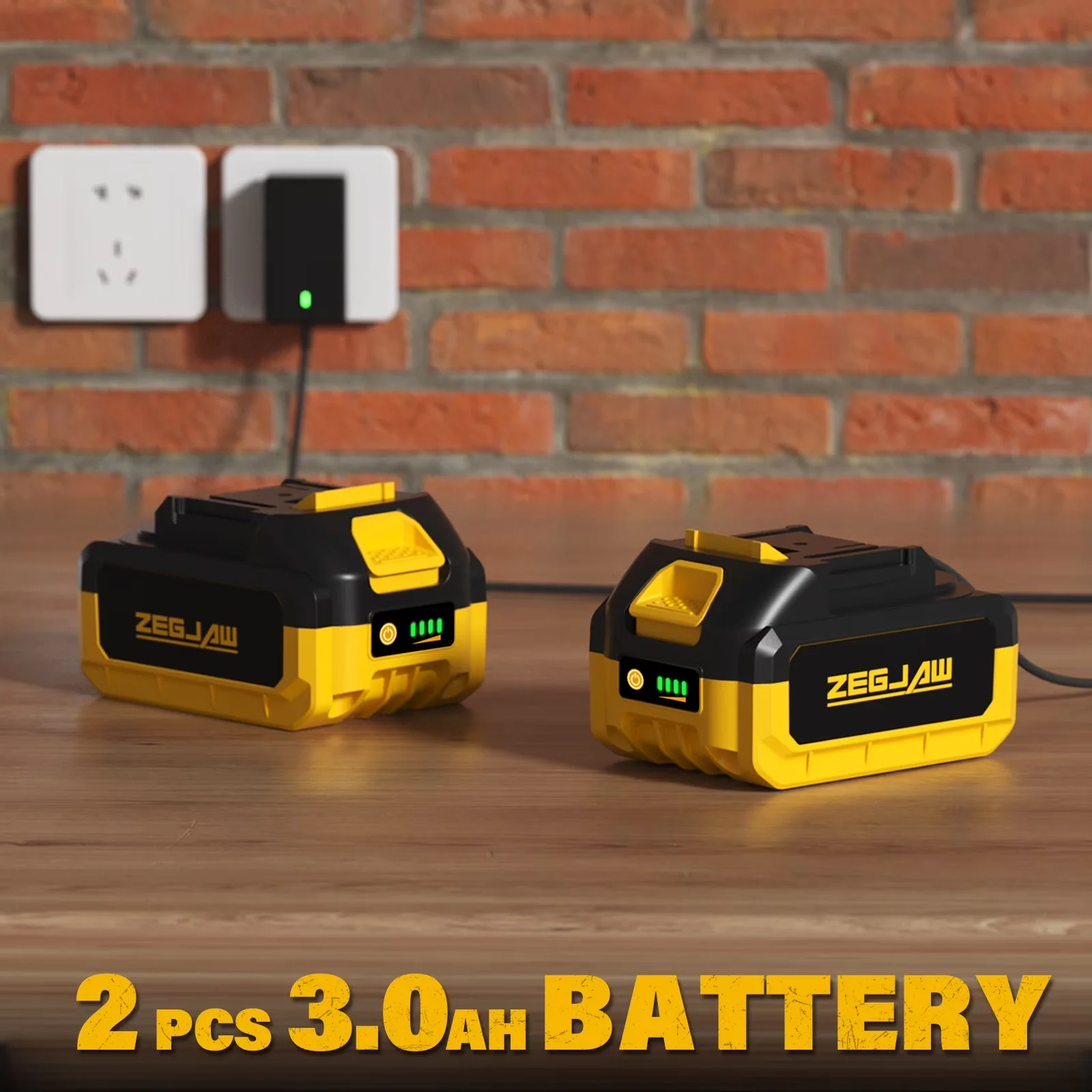 Professional Pole Saw with Battery, 21V, Telescoping - 2-IN-1 - Traditional Style Model F68B8B