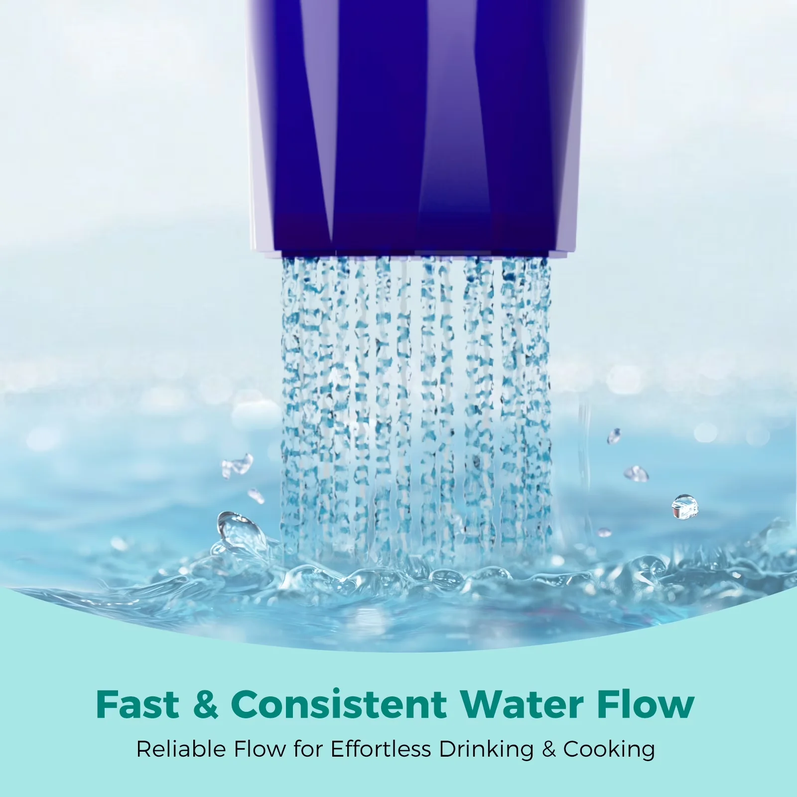 Premium Water Filtration with Alarm, NSF Certified, 4-Pack Filter Replacement - Model 498A51