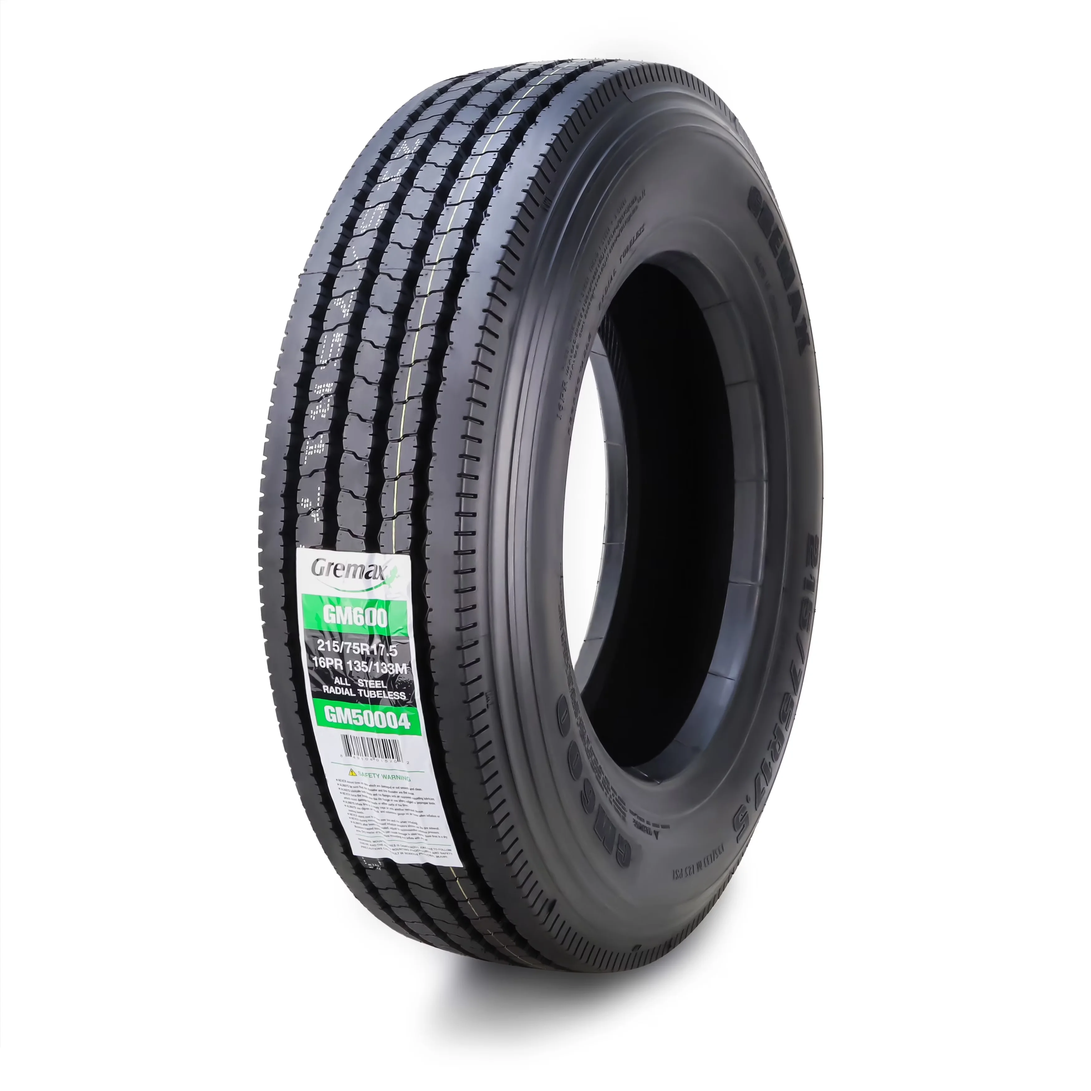 Compact Trailer Tire with Heavy-Duty, Tire Size: ST215/75R17.5, Set 1 for Multiple Applications - Model 312B66