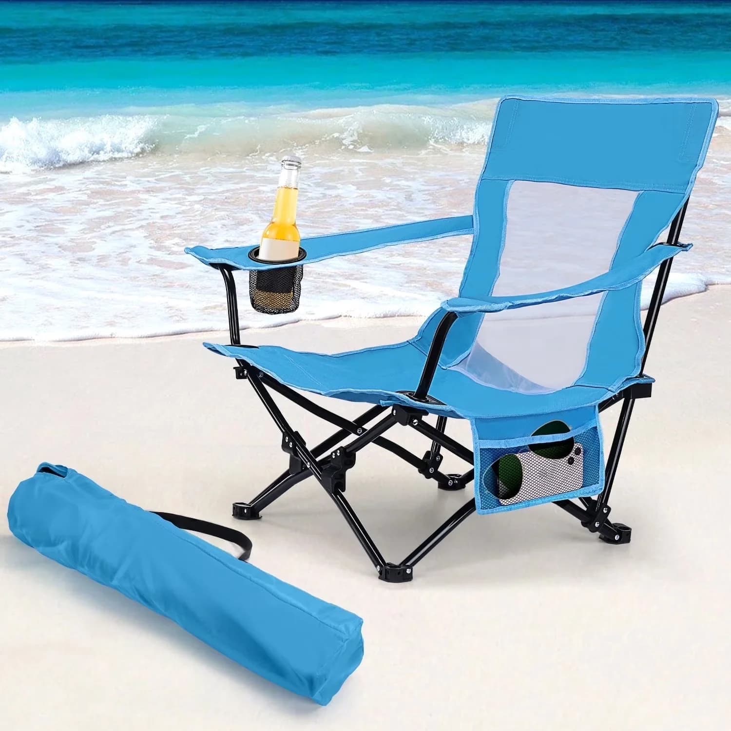 Beach Chair Professional with Rust Resistant, Water-Resistant - Aluminium Alloy Model 0CD835
