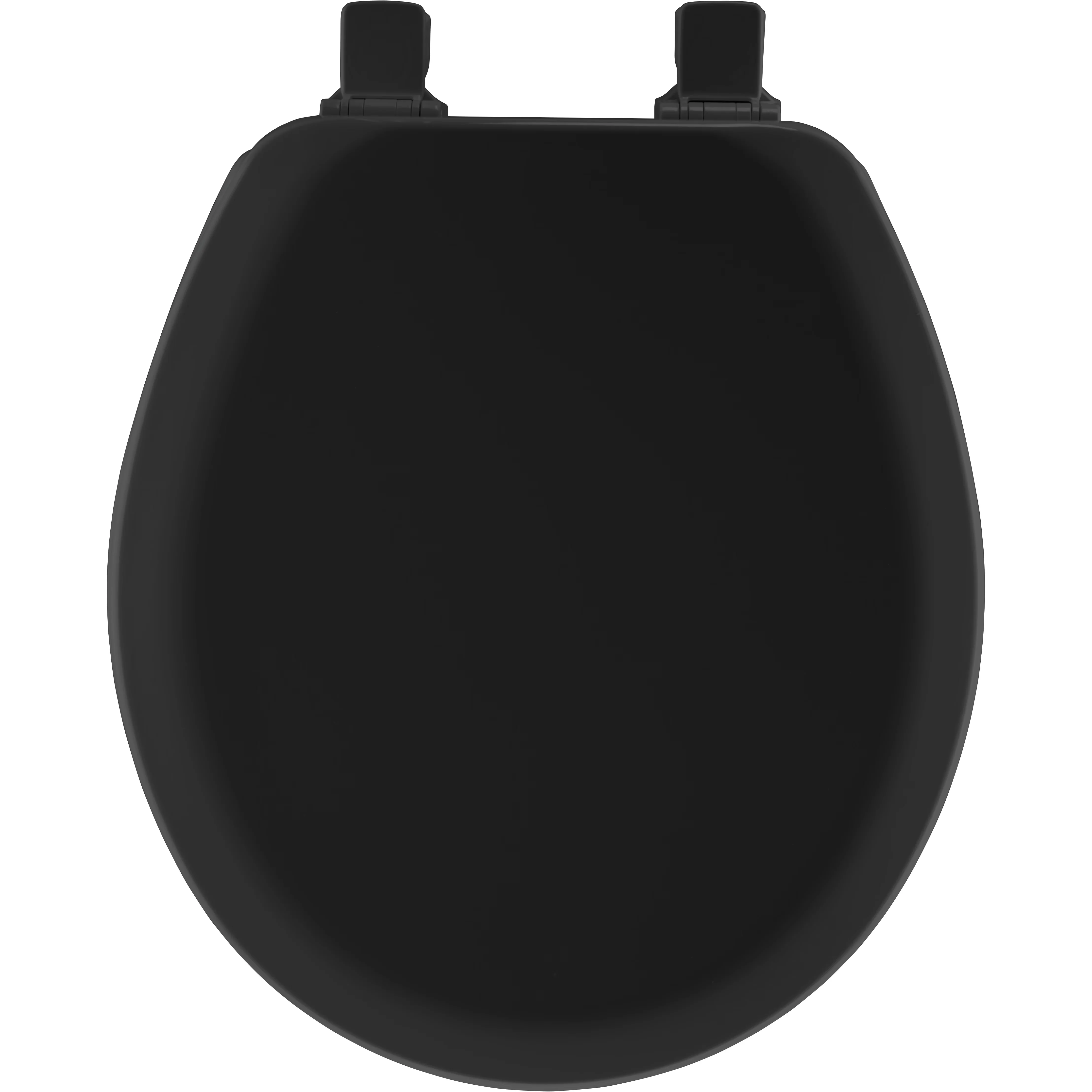 Efficient Toilet Seats And Lid with Seat Secure - Black Enameled Wood Cameron Model 2FD34B