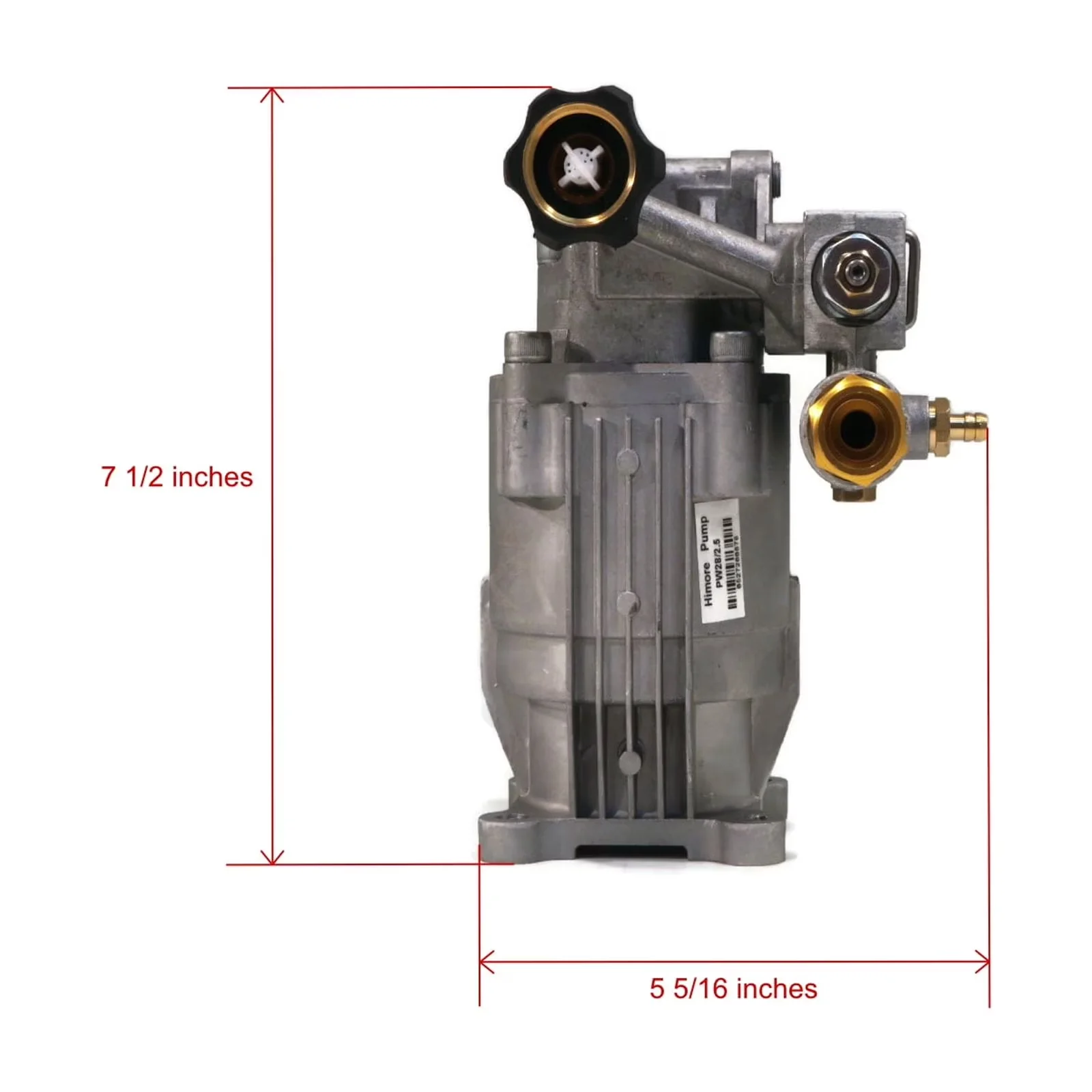 Efficient Pressure Washer with 3/4" Shaft 3000 PSI PUMP for Home and Office - Model 18A472
