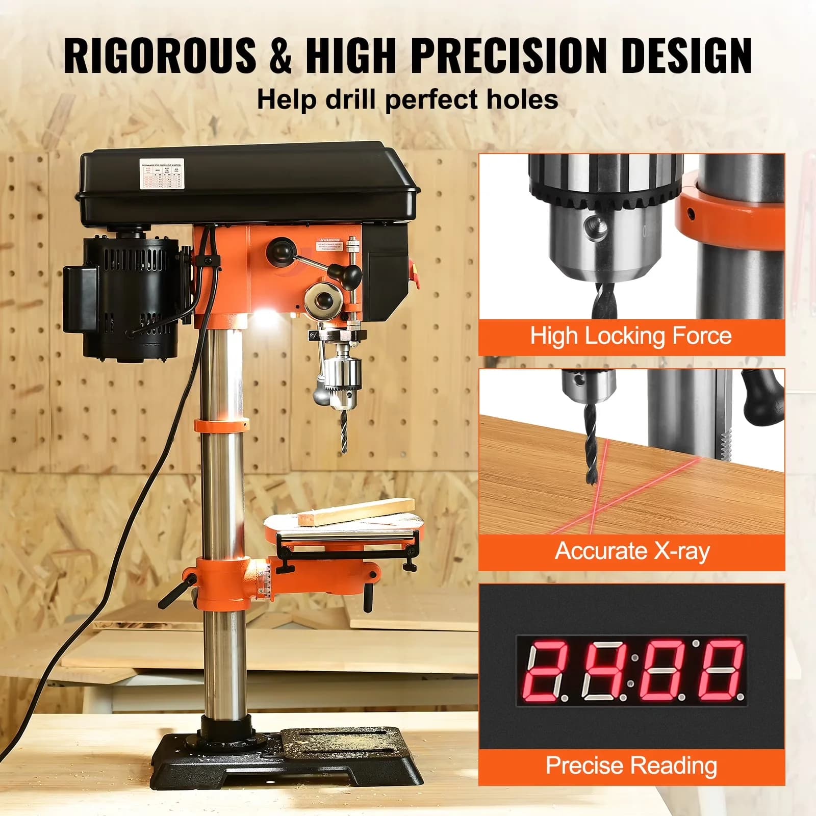 Woodworking Durable with 120V, Variable Speed - Black for Studio - Universal Fit Model 14CFB2