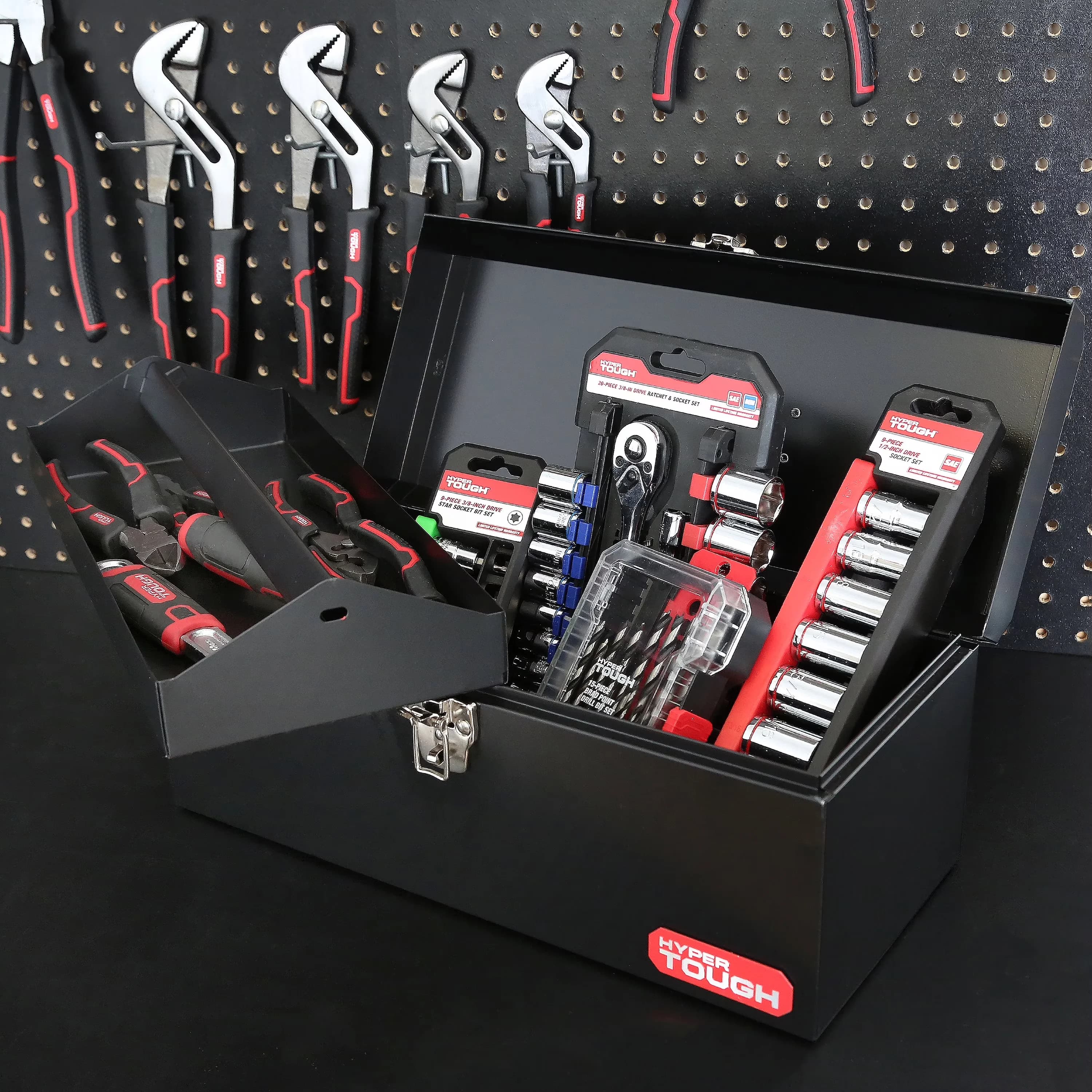 Toolstorage Essential with Tool Organizer, Lockable - Steel, Metal 16-Inch Model DA5ECE