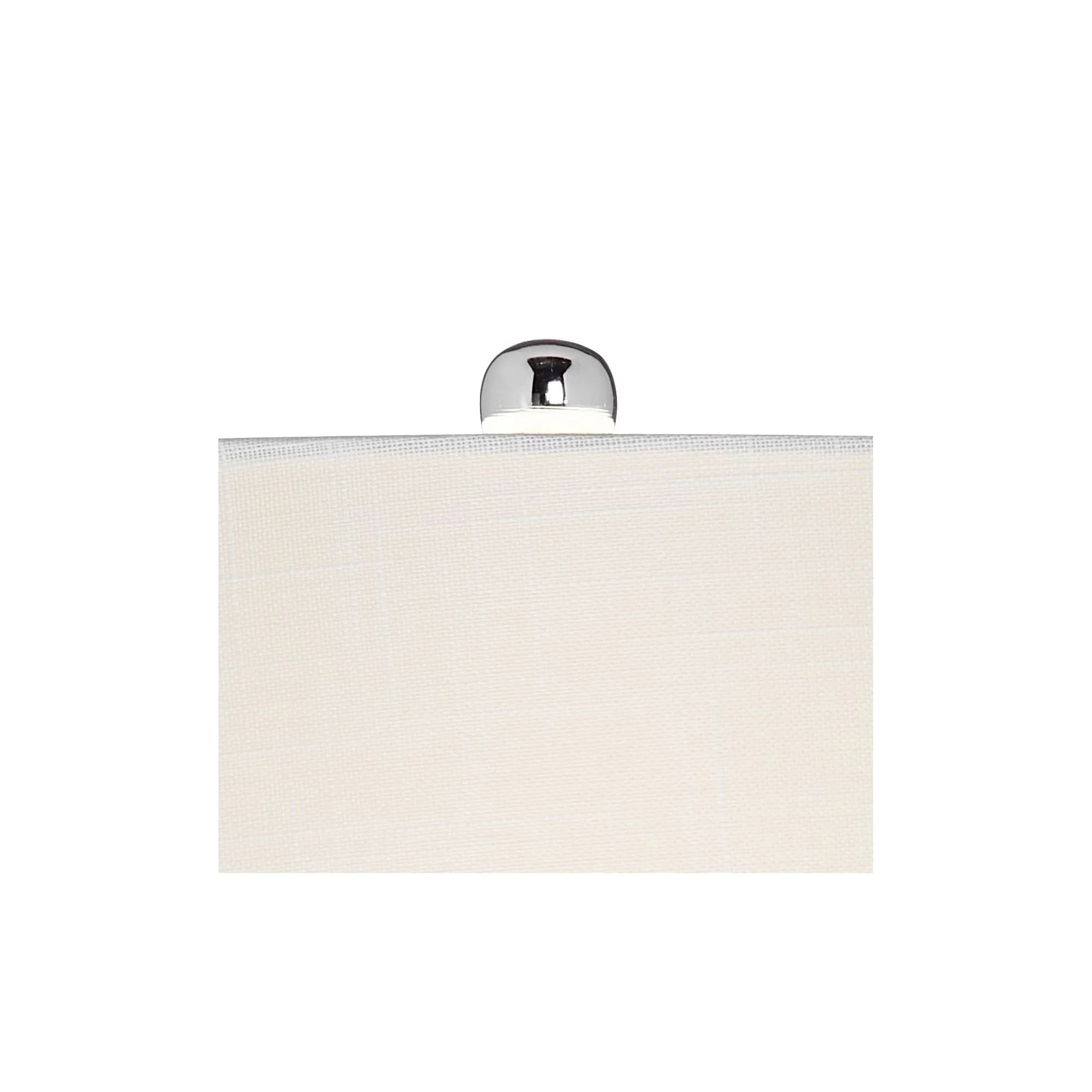 Compact Lamp Set with Incandescent, Coastal - Clear Glass for Living Room, Bedroom Model B291D2