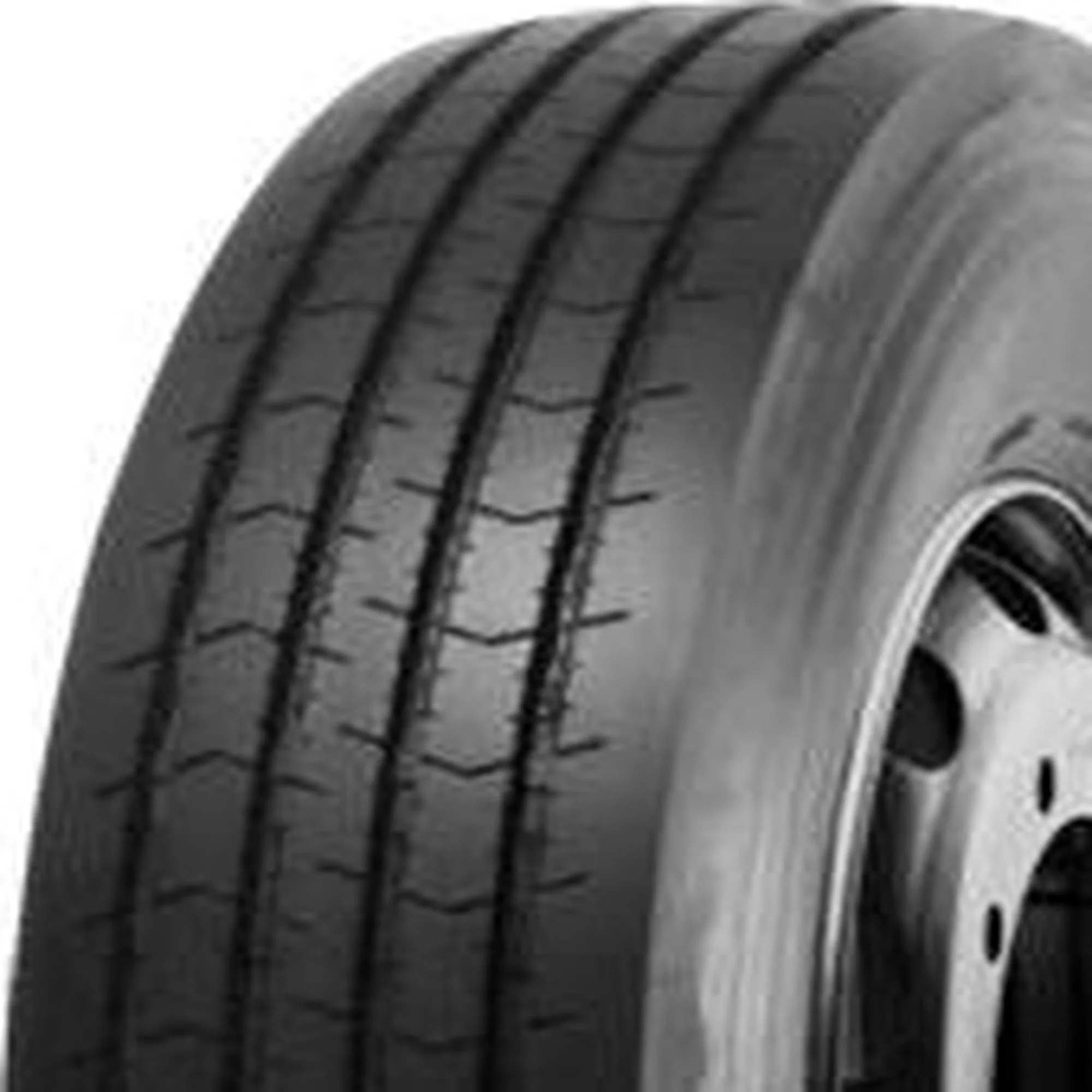 Stylish Trailer Tire with 14 ply construction, Load range G, Sidewall style: Black Sidewall - Model 82ABF2
