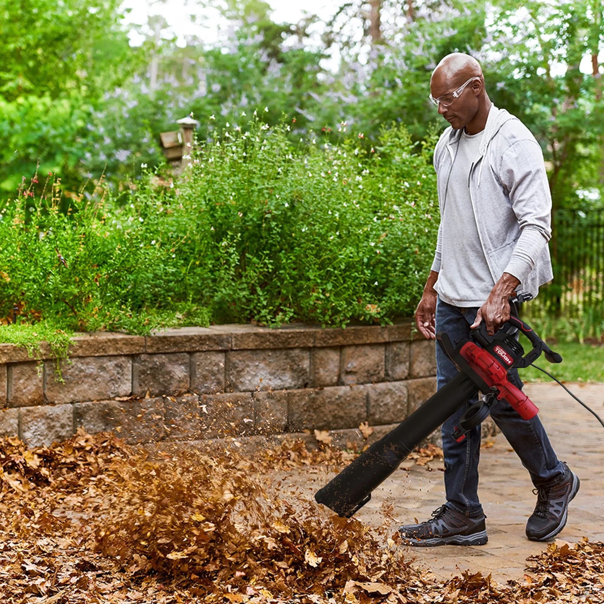 Premium Leaf Blower with Vacuum & Mulcher Combo - 12 - Rustic Charm Model F8138B
