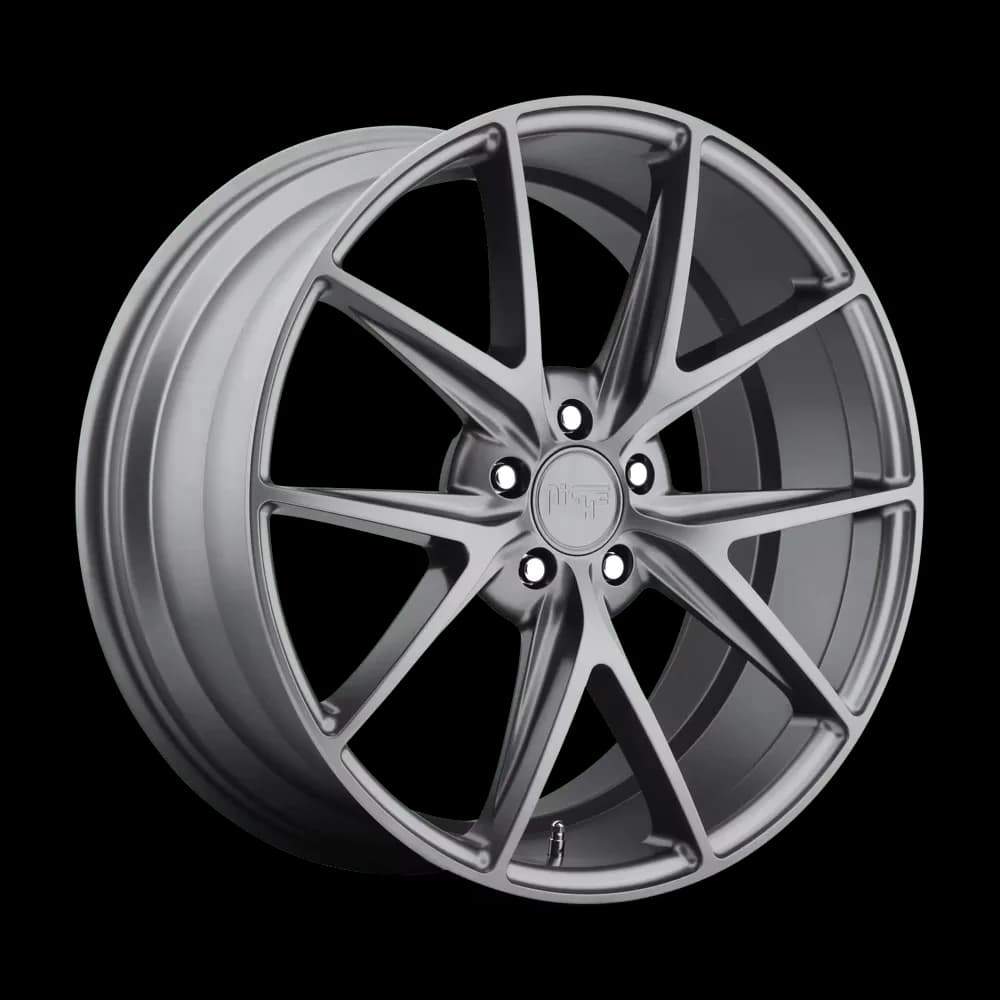 Wheels And Rim Stylish with Bolt Pattern: 5x112, Size: 19x8.5, Offset: 42mm - Silver Cast Aluminum Model 39EF33