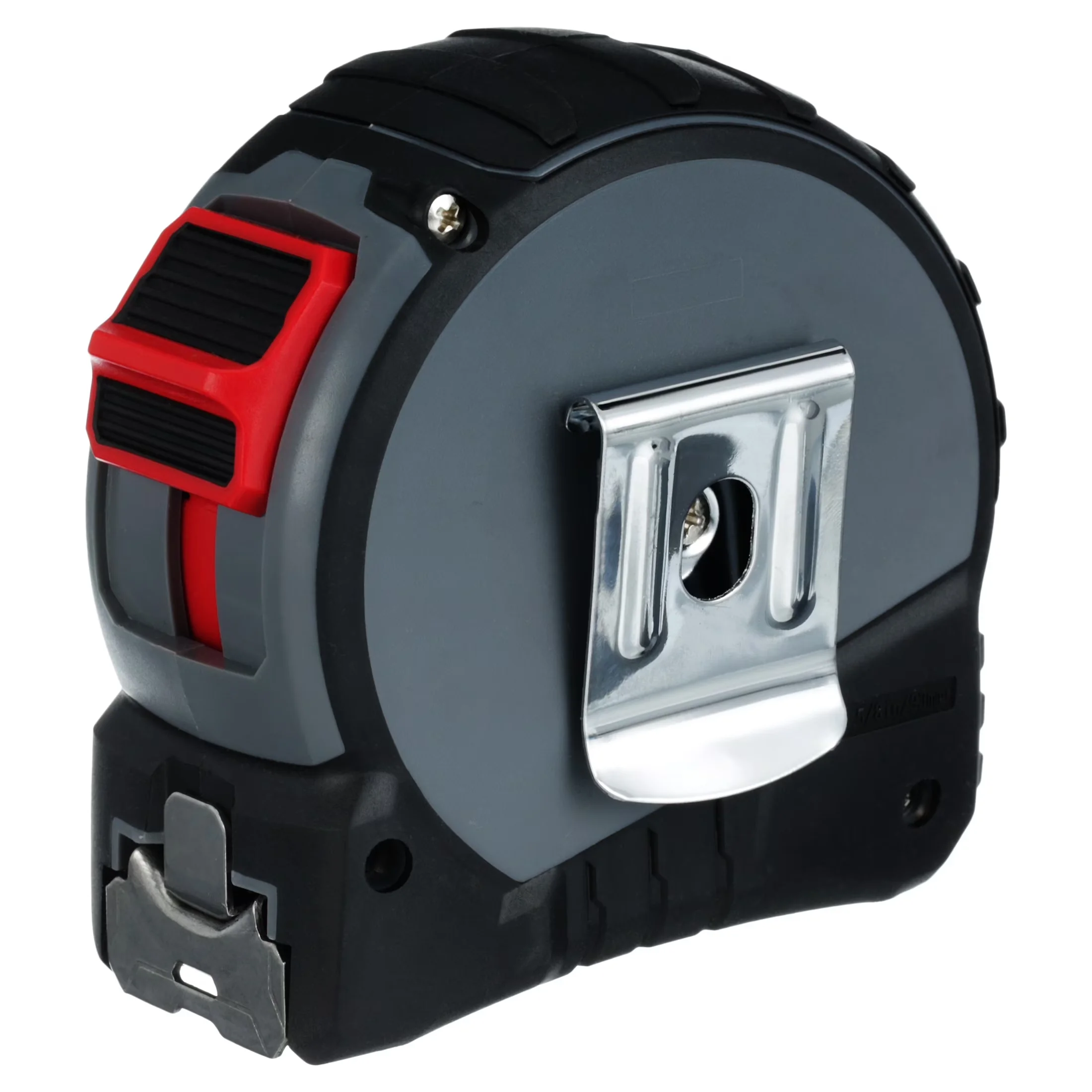 Compact Measuring Layout with Product weight 1.65 lbs., 35ft. Wide Blade Steel Tape Measure - Gray Steel Model AA0497