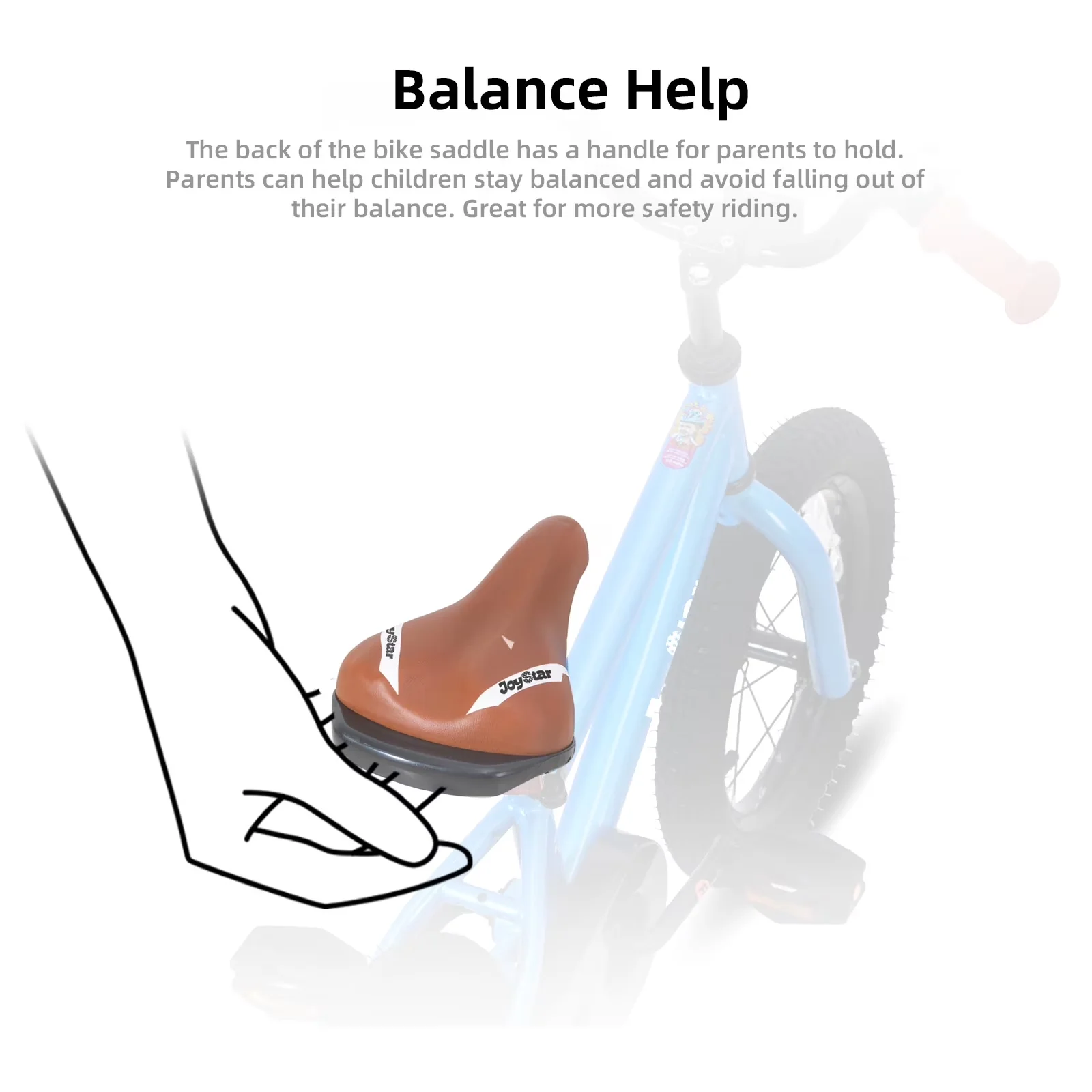 Kids Bike Versatile with Adjustable Seat Height - Blue 2-12 - Professional Series Model 2A8C5E