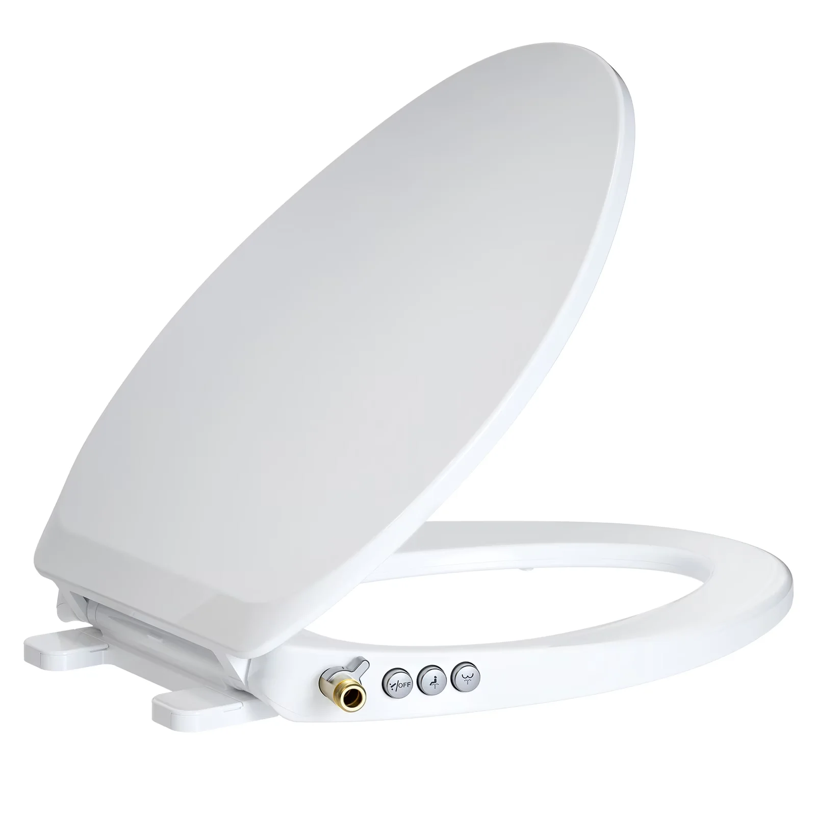 Essential Toilet Seats And Lid with Easy Installation, Universal - 17.5" x 14" x 2" Model DAFEB9