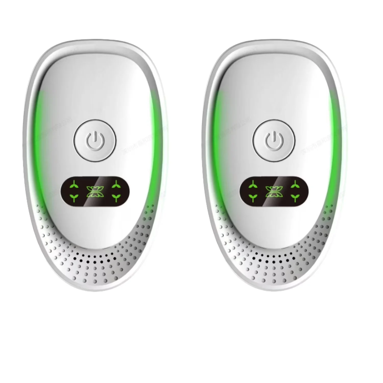 Durable Air Purifier with 2Pack Plug-in Quiet - White for Bedroom, Kitchen Model 1C7785