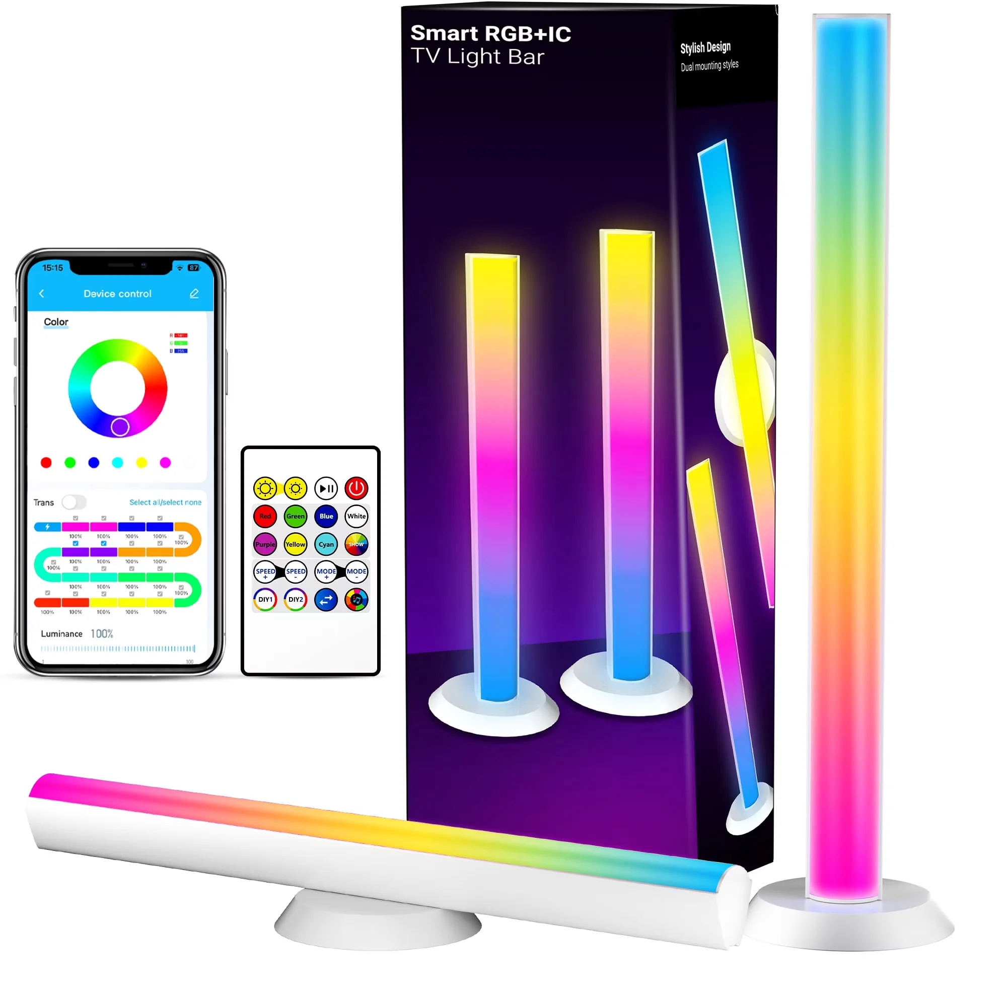Desk Lamp Durable with LED, Modern, Novelty Lamps - Plastic Multicolor Model B714AA