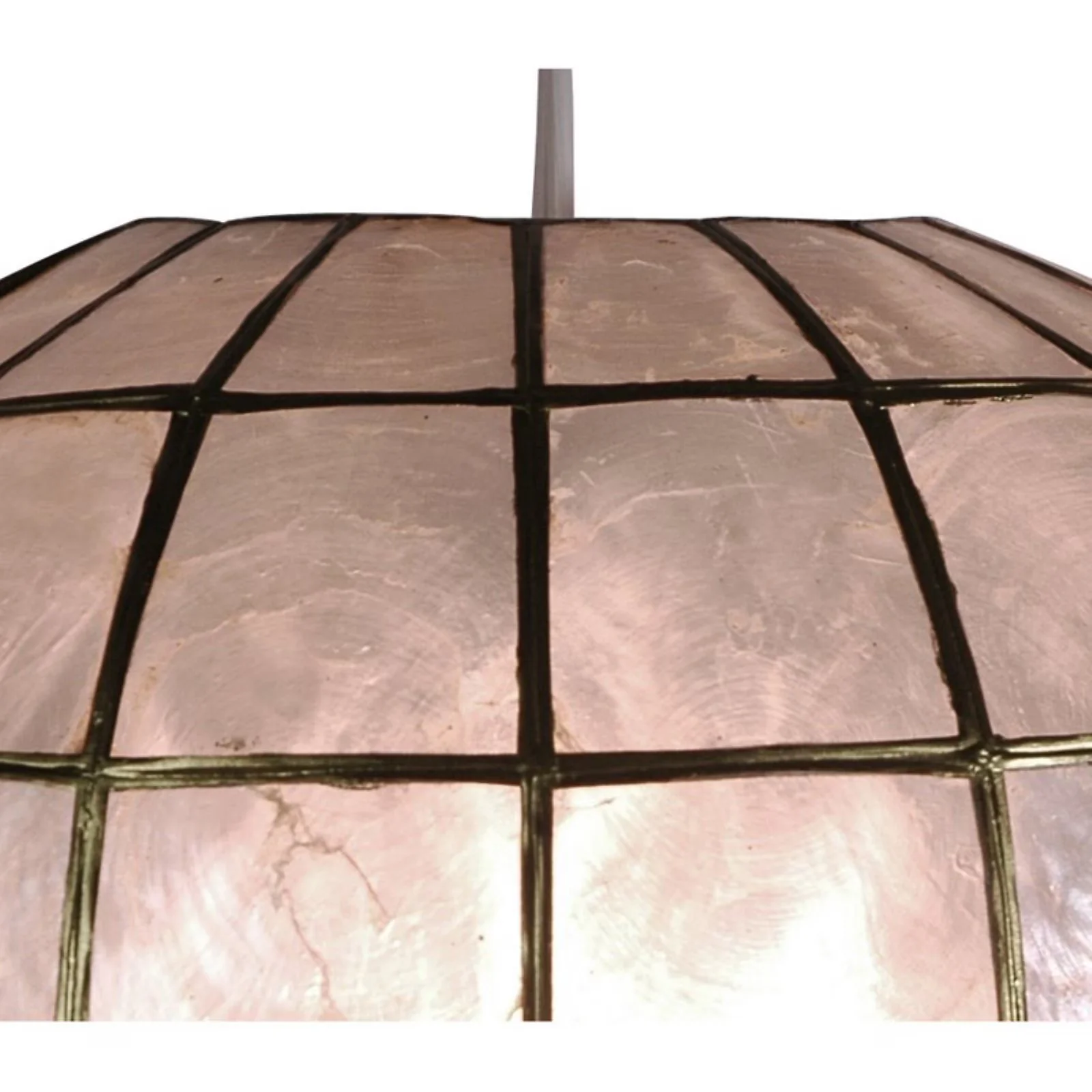 Ceiling Lights Fixture Classic with Incandescent, Asian Inspired, Materials: Capiz shells - Capiz Shells Model 8B19F9
