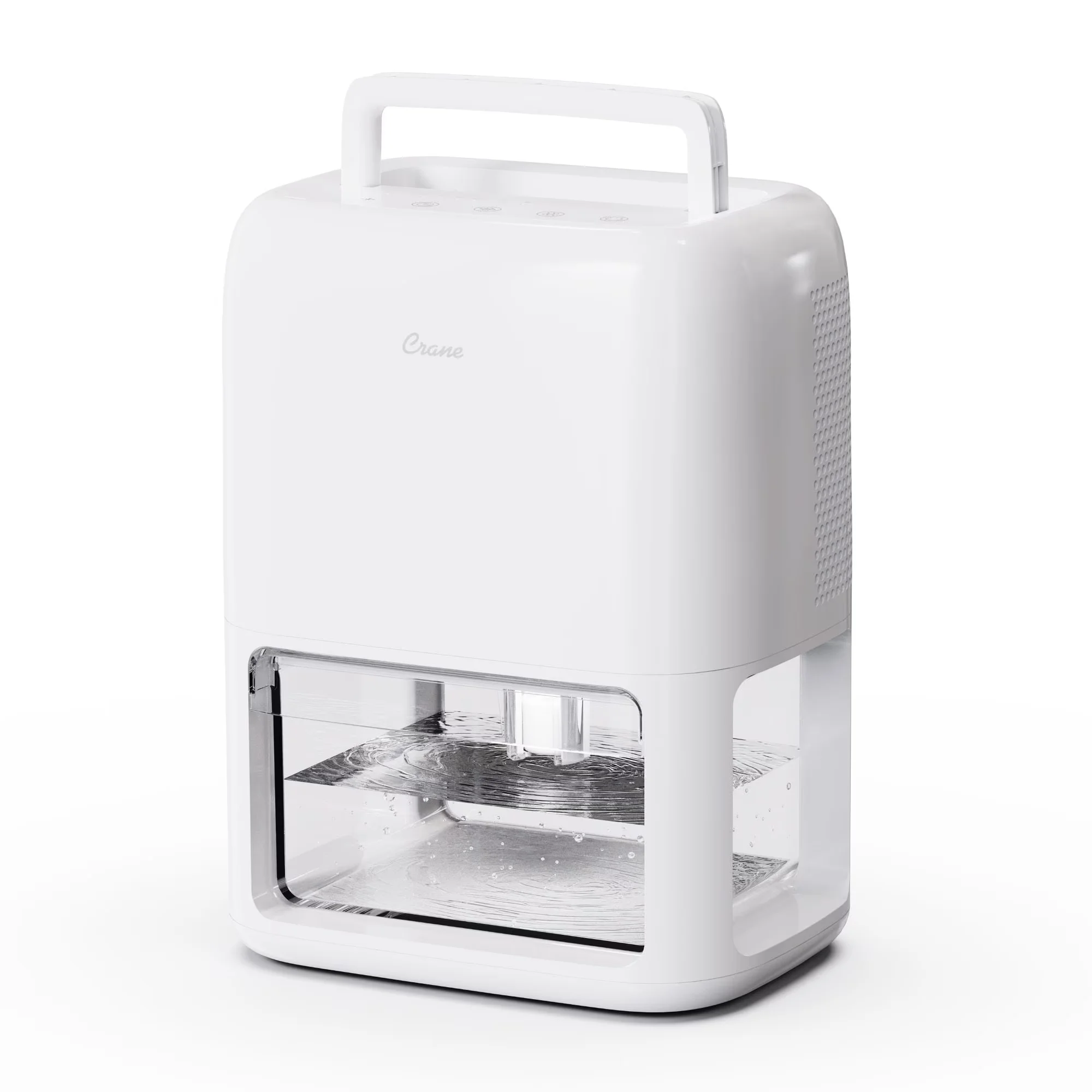Essential Dehumidifier with Automatic Shut-Off, Bucket Full Indicator, Variable Speed - White Model 14D19C