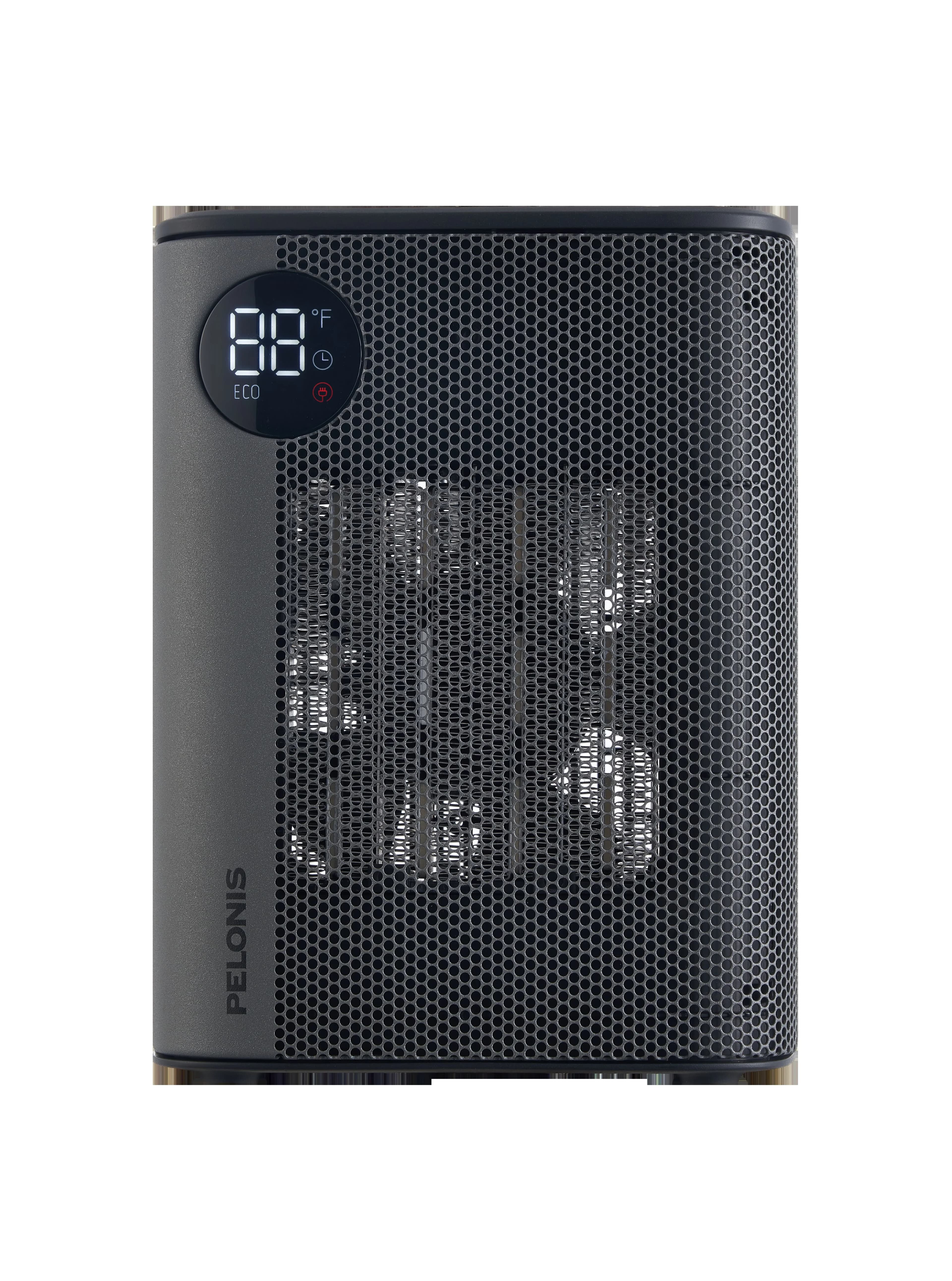 Essential Portable And Electric Space Heater with Mold & Mildew Resistant, Automatic Shutoff - Gray Model E2FC4D