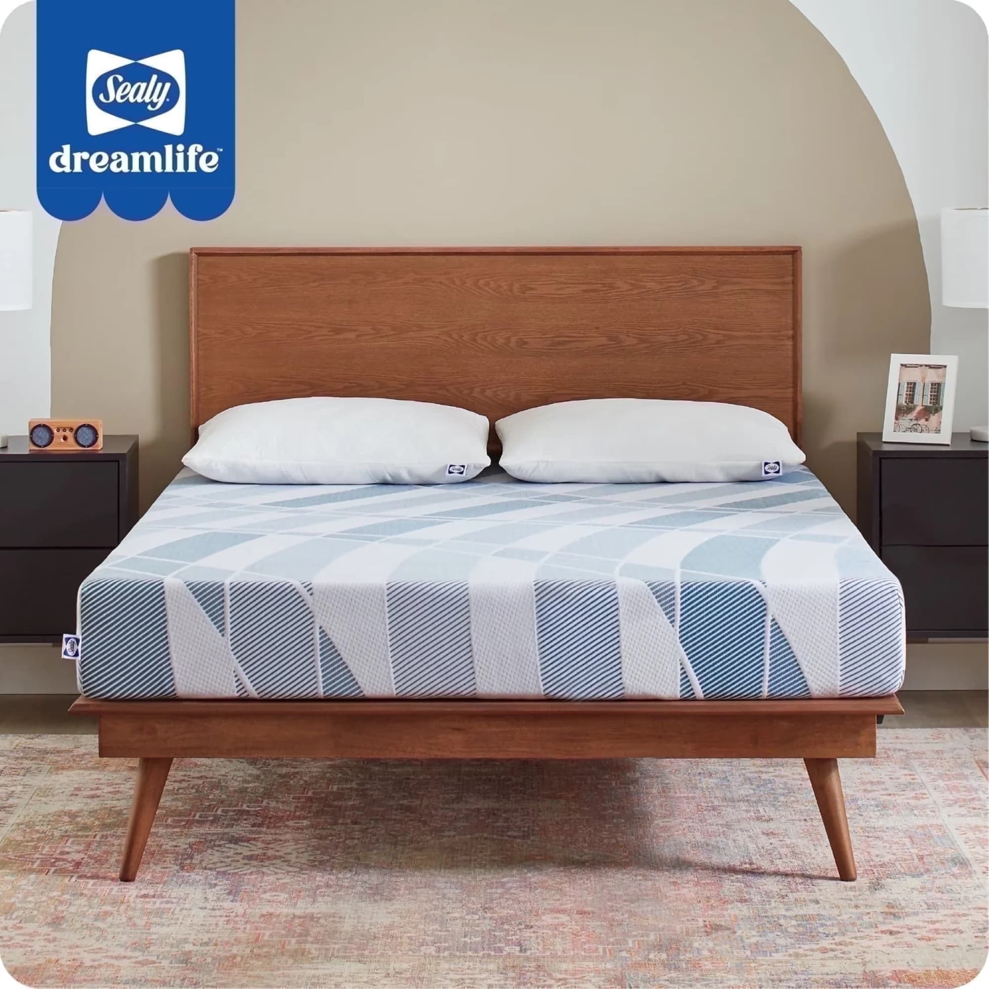 Reliable Mattresses Accessory with Mattress-In-A-Box, Antimicrobial, Adult - White Gel Memory Foam Model 0976EE