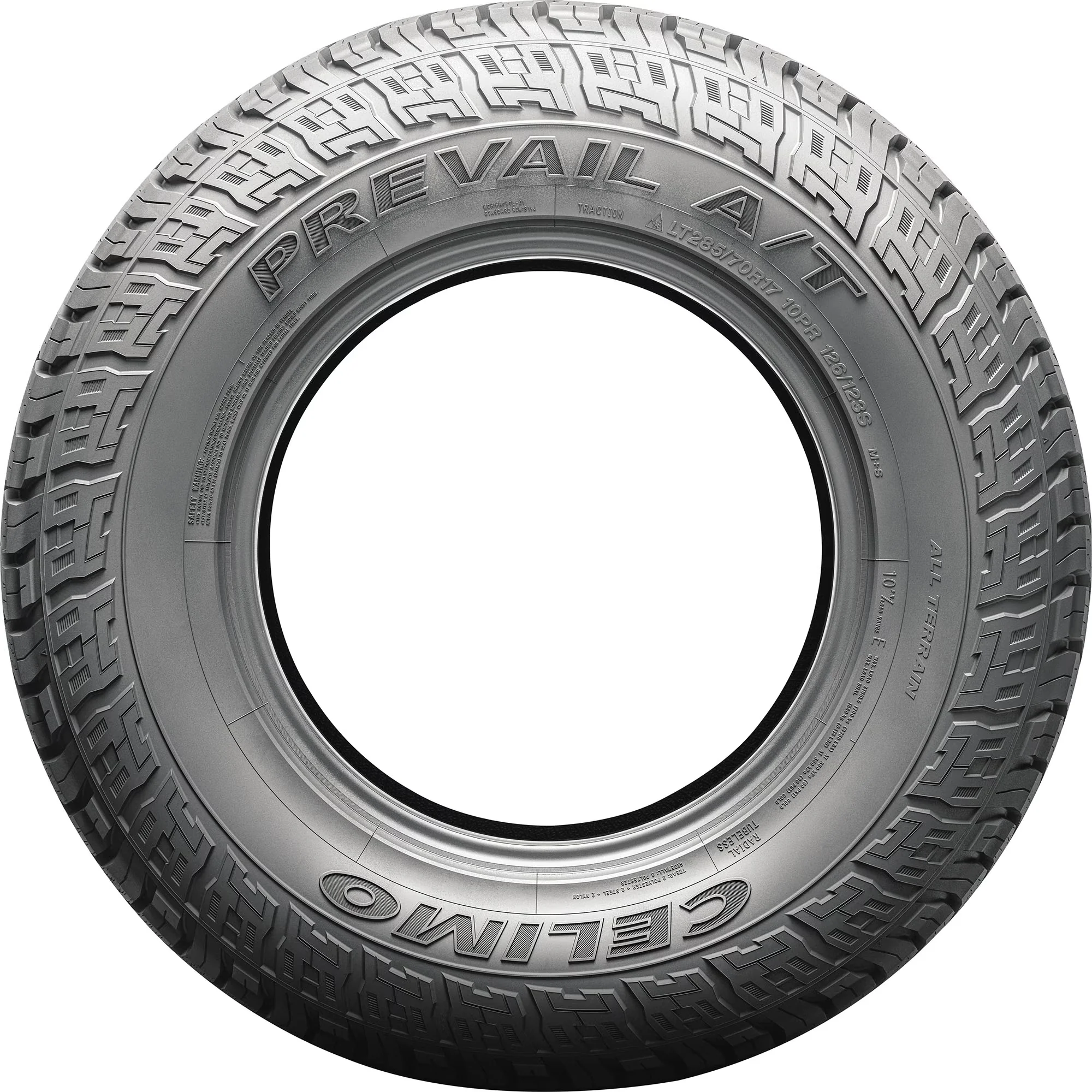 Quality Truck Tire with Fits Multiple Makes And Models, Sidewall style: Black Sidewall - Model 336358