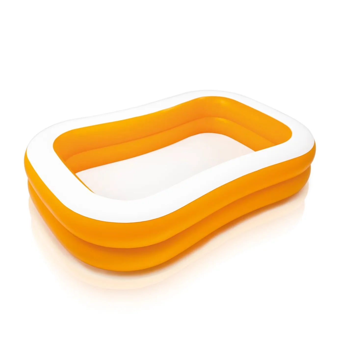 Quality Inflatable Pool with Volume Capacity: 137 Gallons, Maximum Depth: 18 Inches - Orange Model 3CA9F3