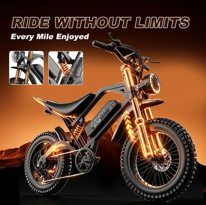 Quality Electric Bike with Battery, 2500W, 48V - Essential Collection Model 60F668