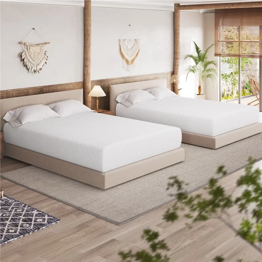 Modern Mattresses Accessory with Removable Cover, Cooling Technology - Polyester Fabric, Foam, Memory Foam Model 4A4894