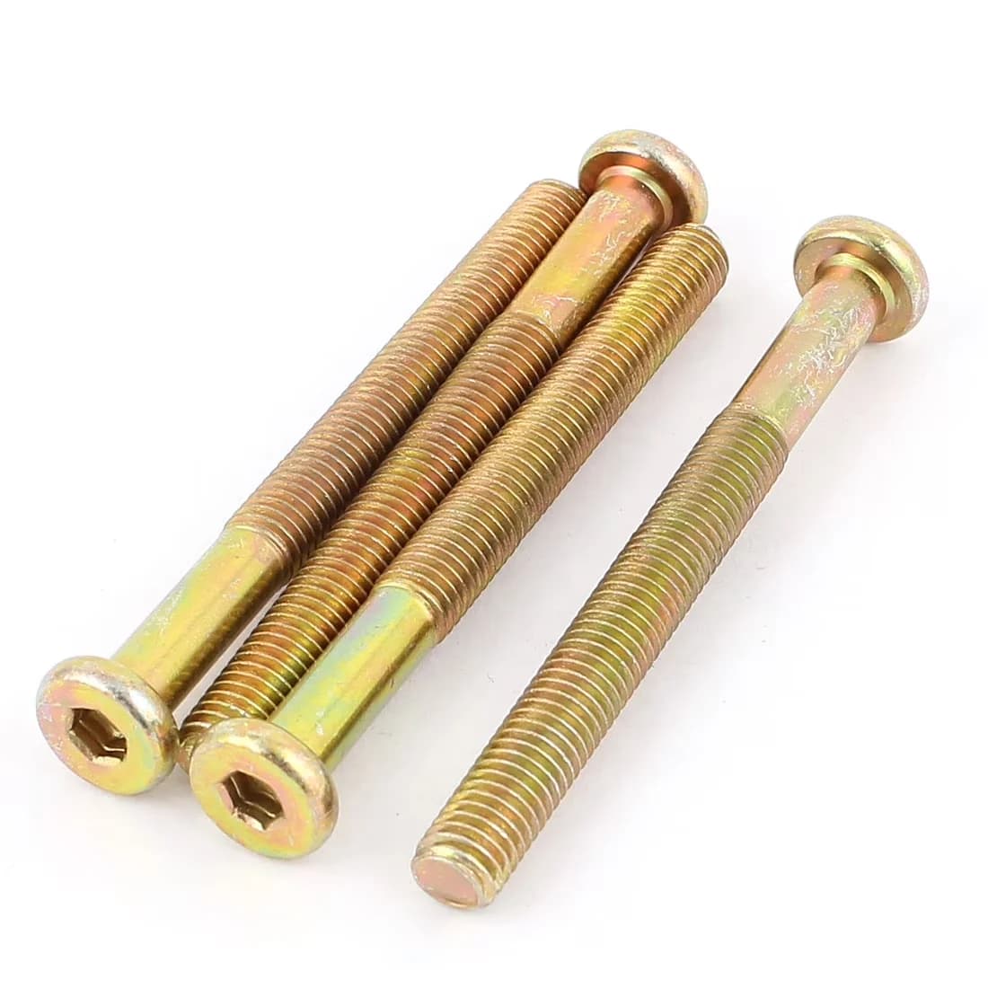 Fastener Compact with Main Color: Bronze Tone, Total Length: 84mm/3.3" - Bronze Metal Model 1A42B5
