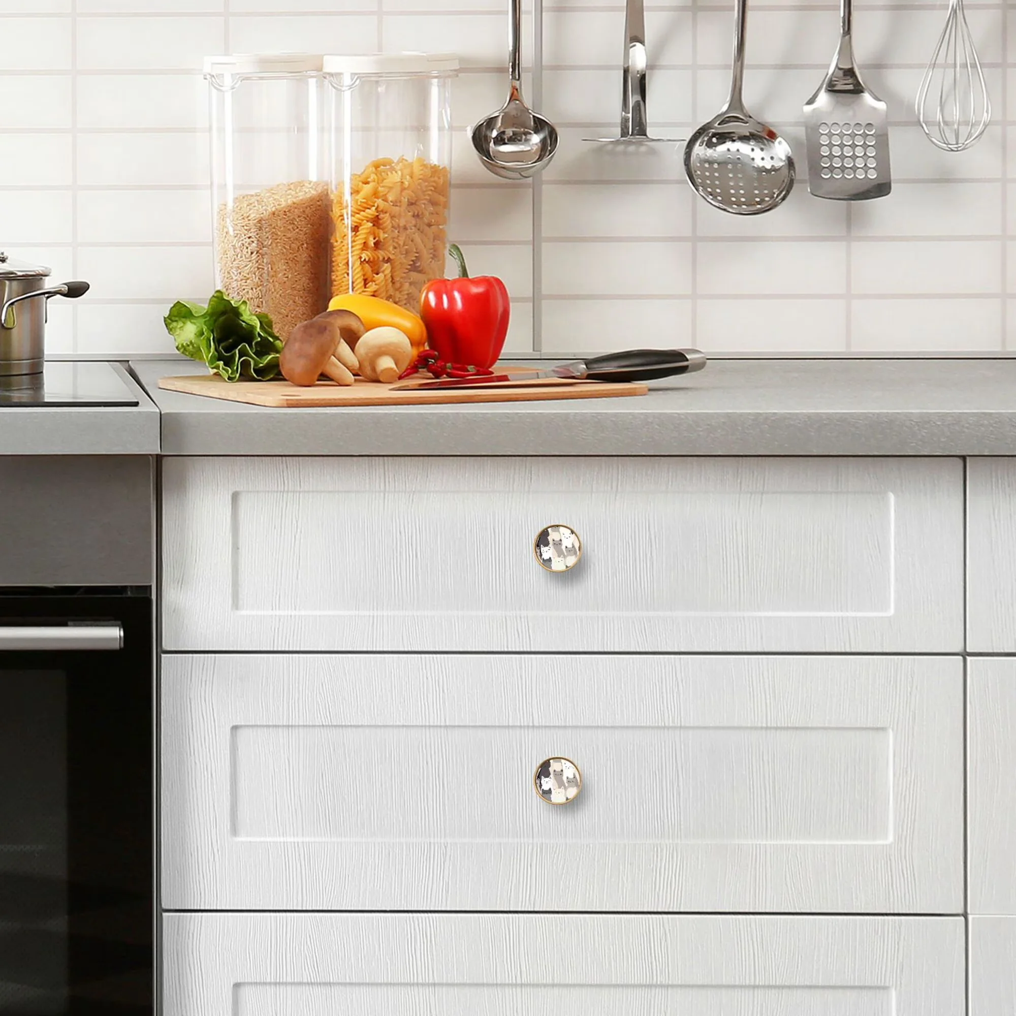 Kitchen Renovation Compact with Durable, Easy Installation, Heavy-Duty - Zinc Alloy Beige for Kitchen Model 4928E8