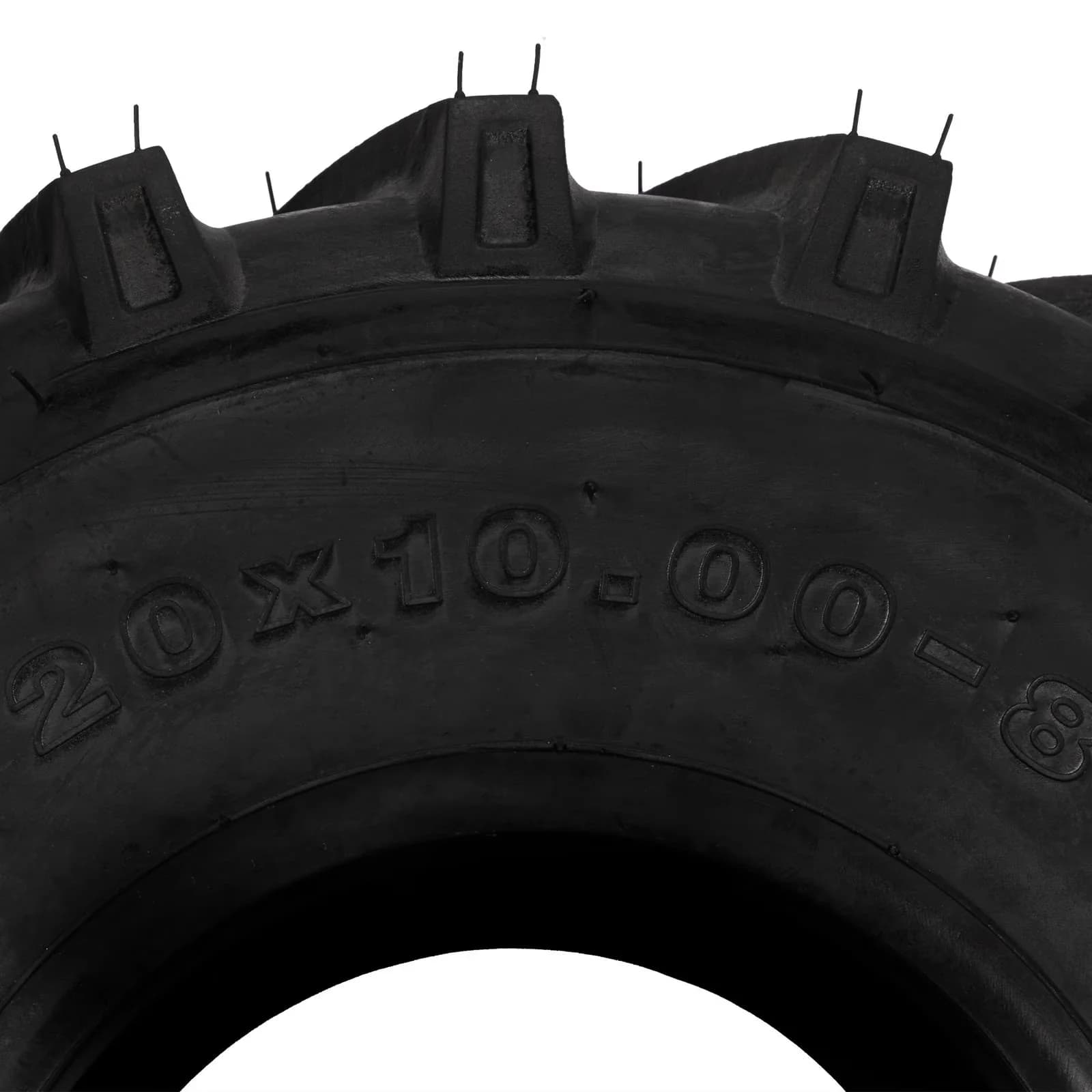Premium Lawn Mower Tire with 20x10.00-8 Lawn Mower 4PR Tires, Max load:1190Lbs - Model 22C46A