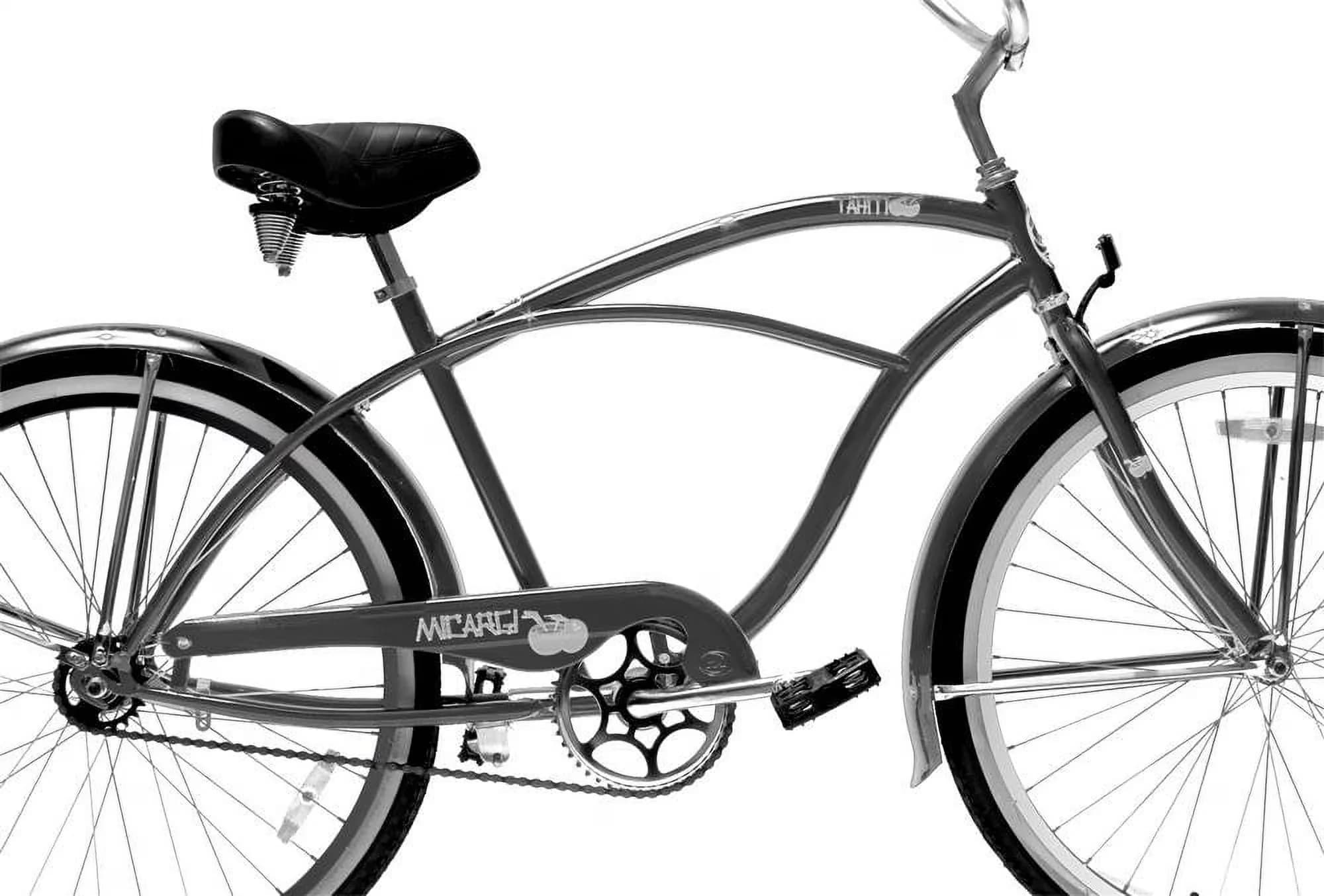 Cruiser Bike Sleek - Black 36H - Commercial Quality Model 56D472