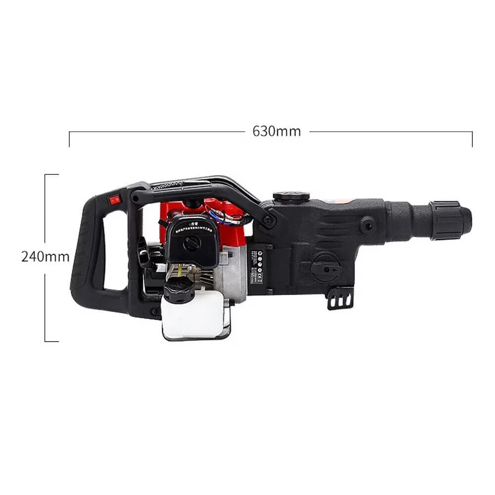 Versatile Drills Driver with Lightweight, Effortless Control - Black One Size Model 8785B5