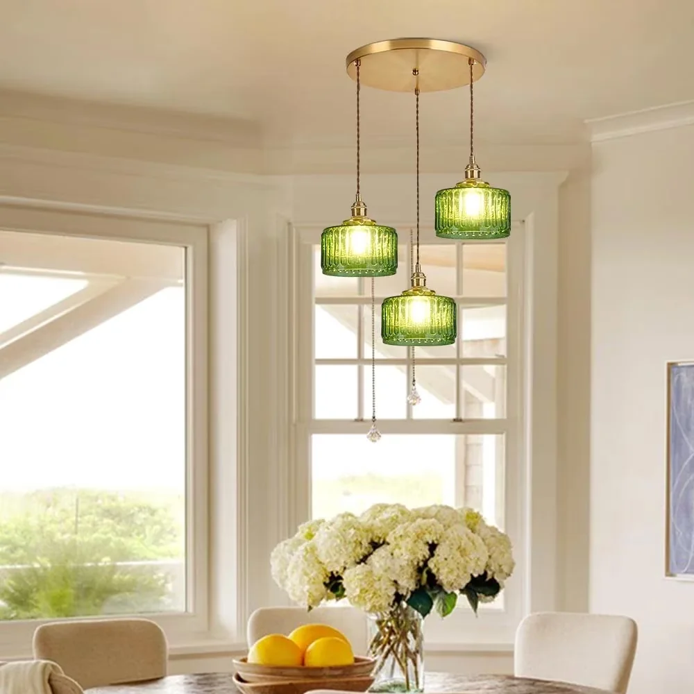 Innovative Ceiling Lights Fixture with Incandescent, Adjustable Height, Mid-Century - Metal Model 75A4F4