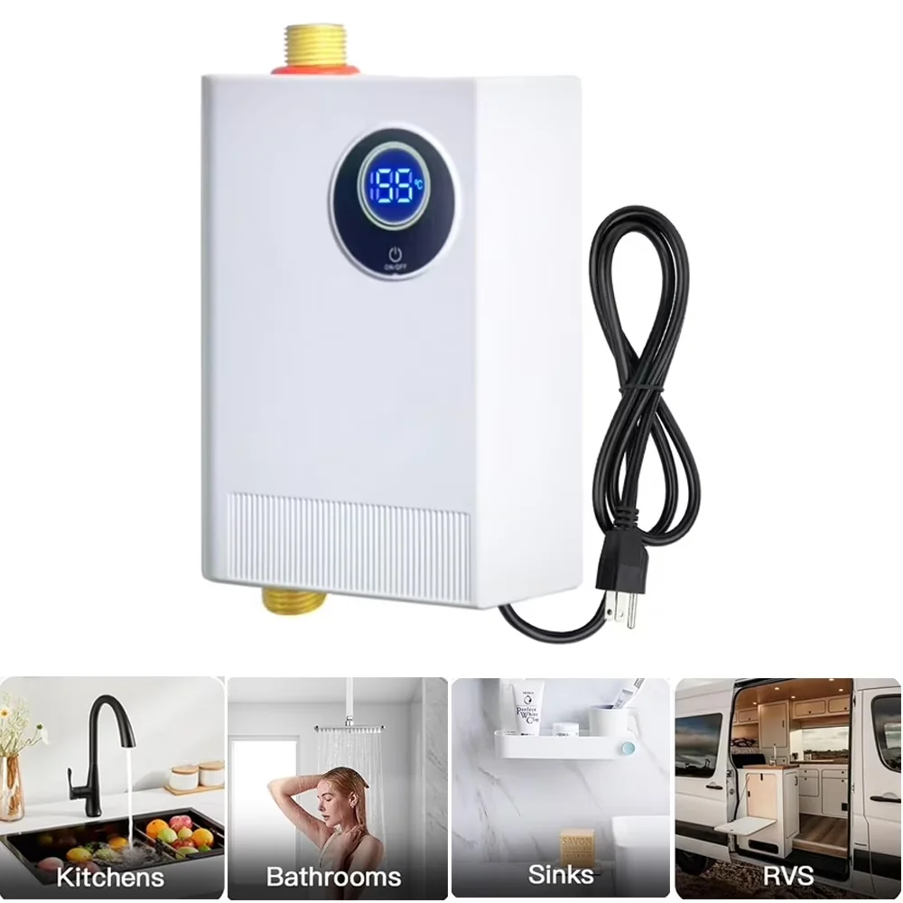 Kitchen Renovation Essential with 3000W, Portable, Tankless Water Heater Electric - Model 257631