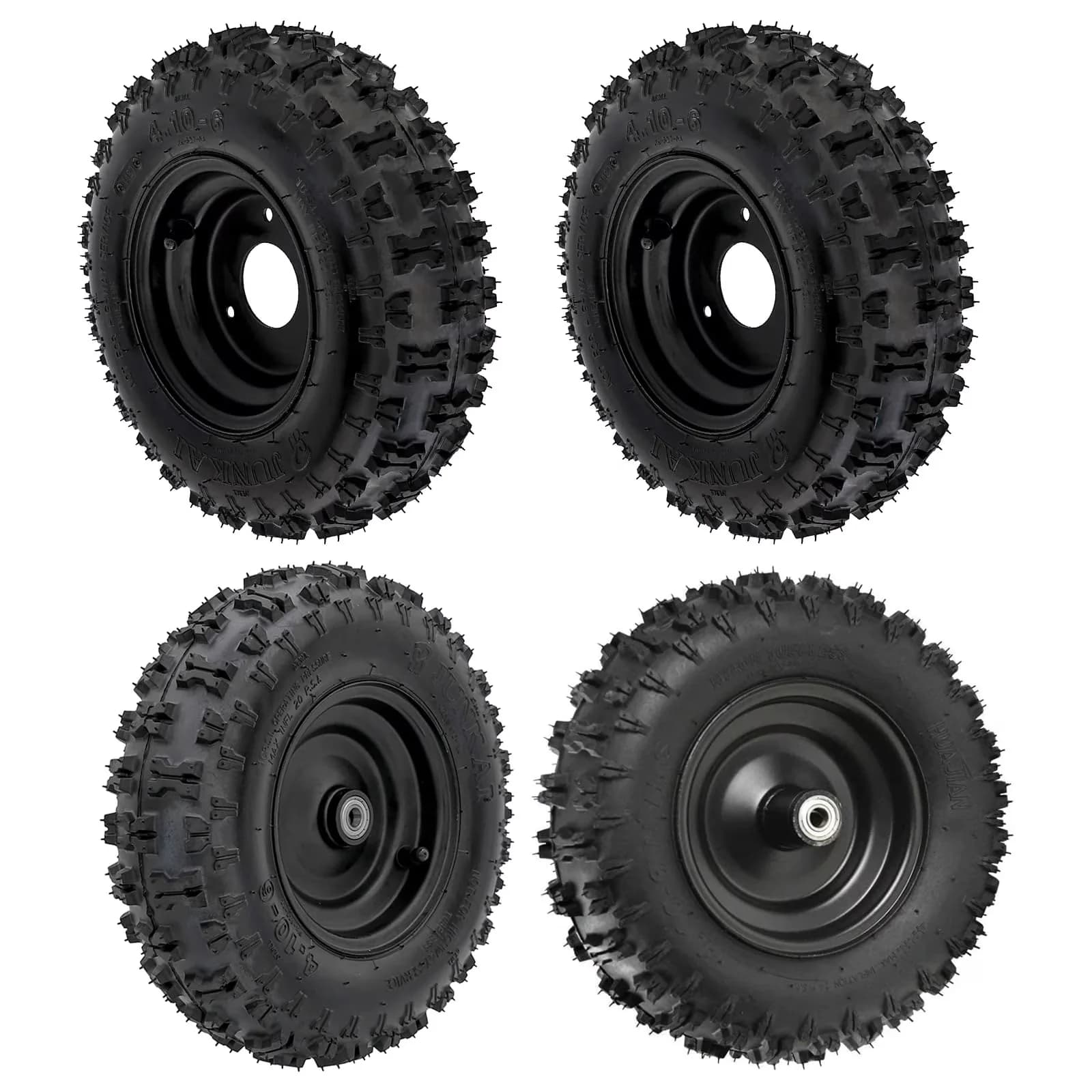 Golf Cart Tire Modern with Mounting hole eye to eye: 3.07''(78mm) - 10-6 Model 5B33A9