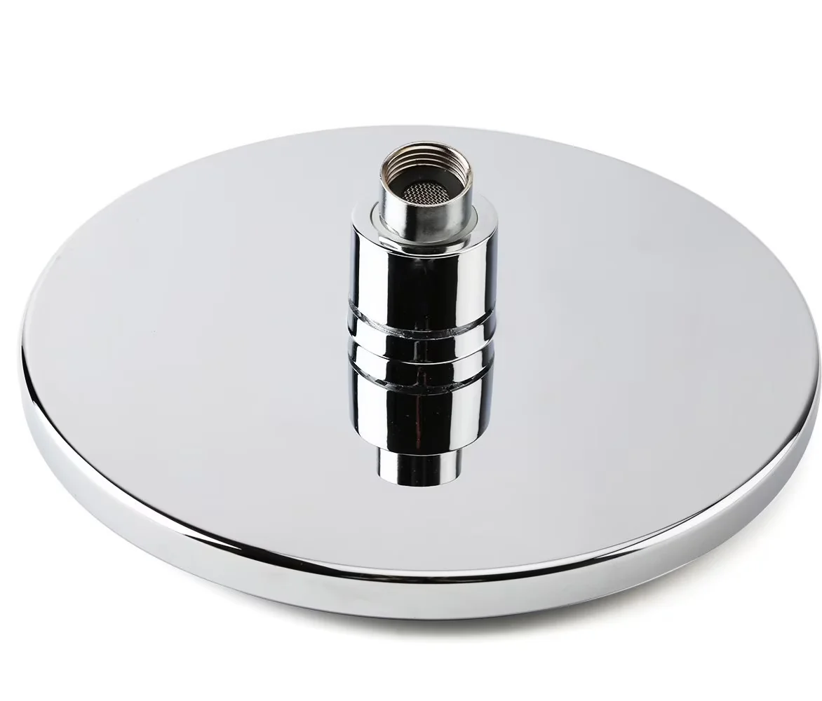 Premium Shower Head with Easy To Clean, Super easy and painless installation - Silver Plastic, Metal Model AAC43C