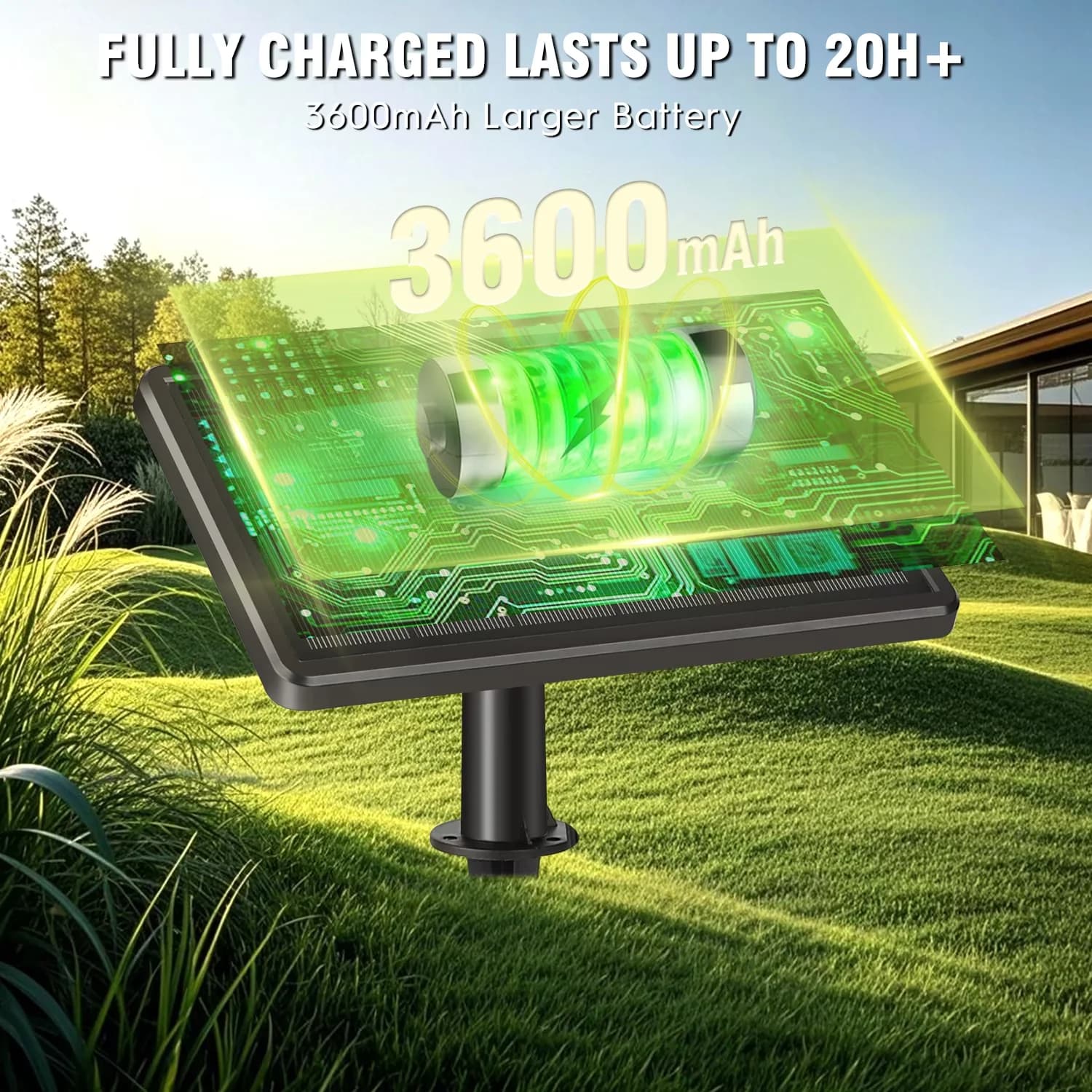 Essential Led Lighting with LED, Solar, Patio Lights - Yellow 100FT - Professional Series Model 2B3B25