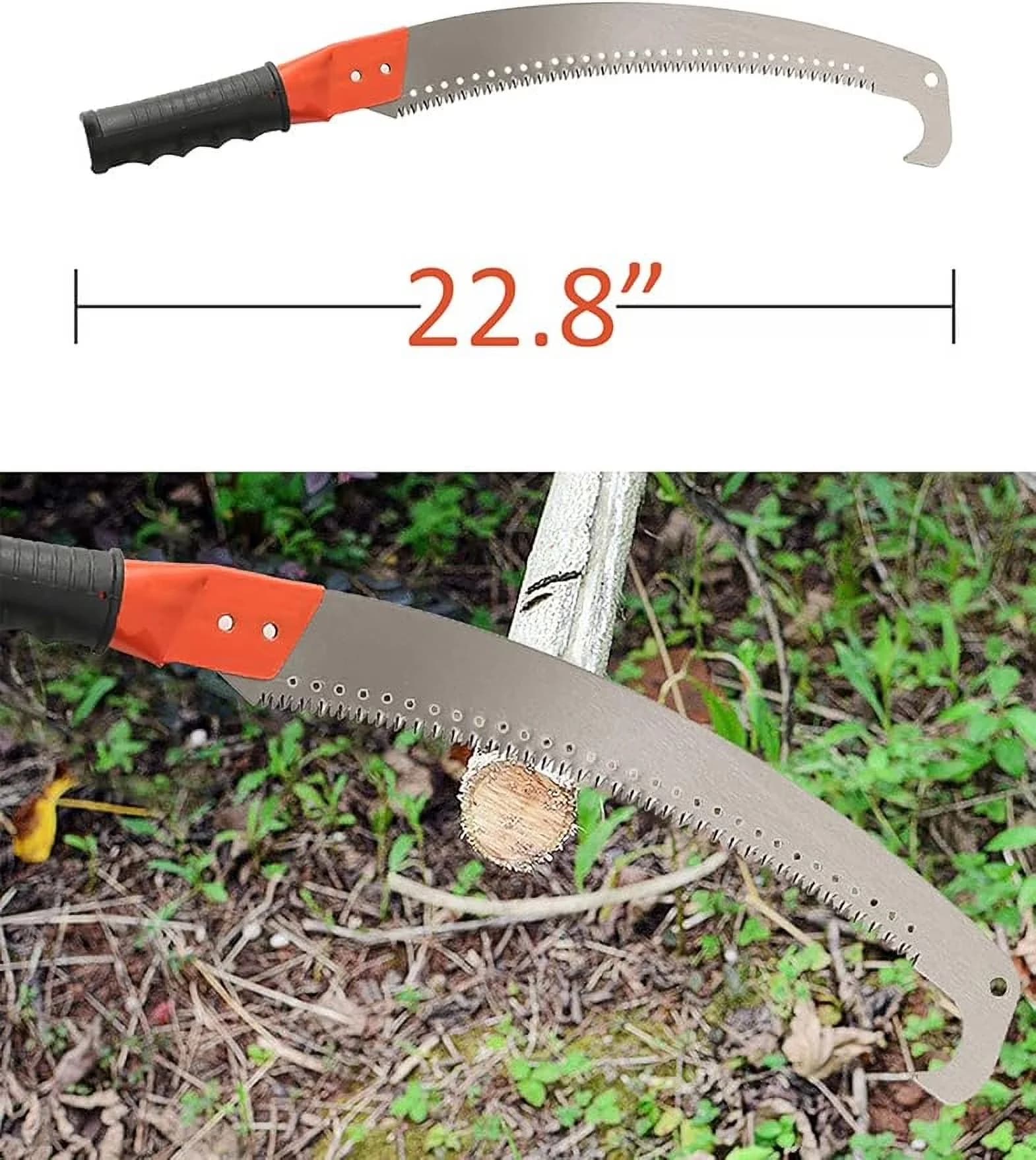 Quality Pole Saw with Adjustable, 7ft, Extend Long Handle - Quality Construction Model F8E1CC