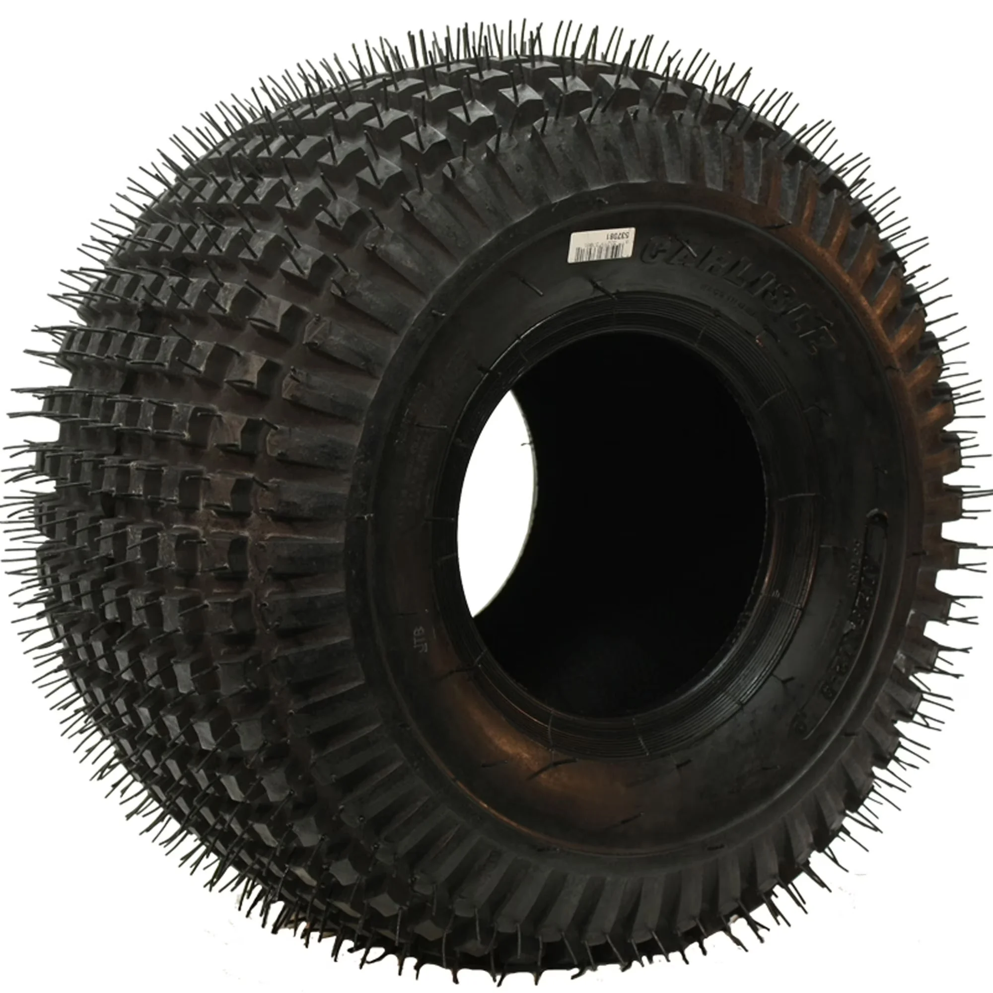 Golf Cart Tire Compact with Fits Multiple Makes And Models, Sidewall style: Black Sidewall - Model FA2CF4