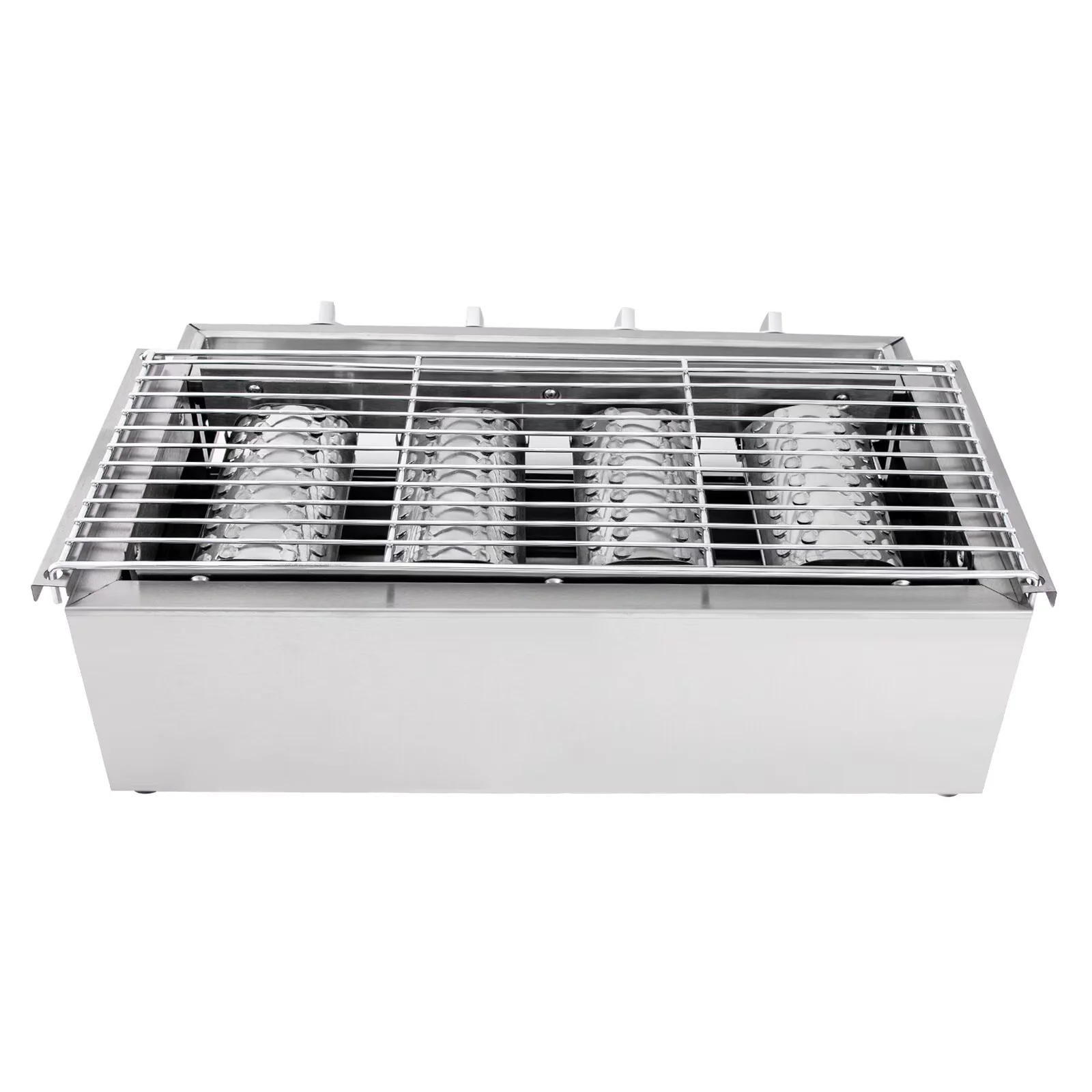 Gas Grill Sleek with Anti-Rust, Portable, 2800Pa Low Pressure - Stainless Steel Stainless Steel Model FF40CD